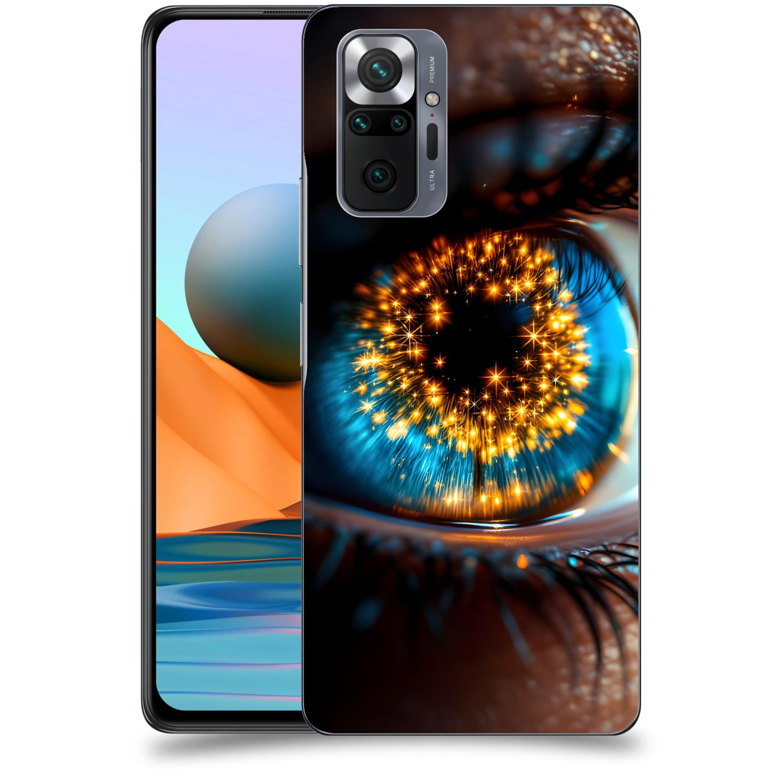 ACOVER Kryt na mobil Xiaomi Redmi Note 10 Pro - Sparkle in the eye