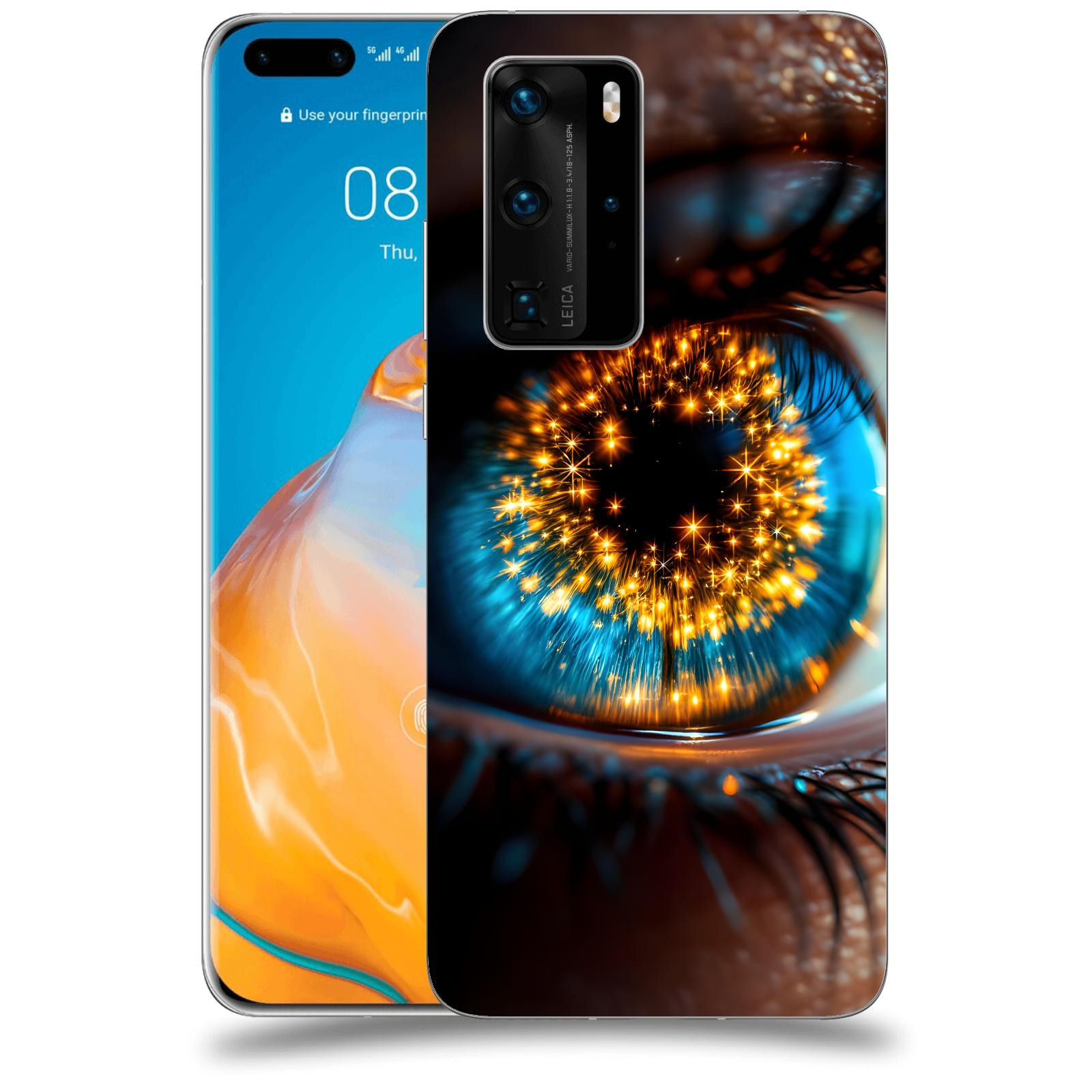 ACOVER Kryt na mobil Huawei P40 - Sparkle in the eye