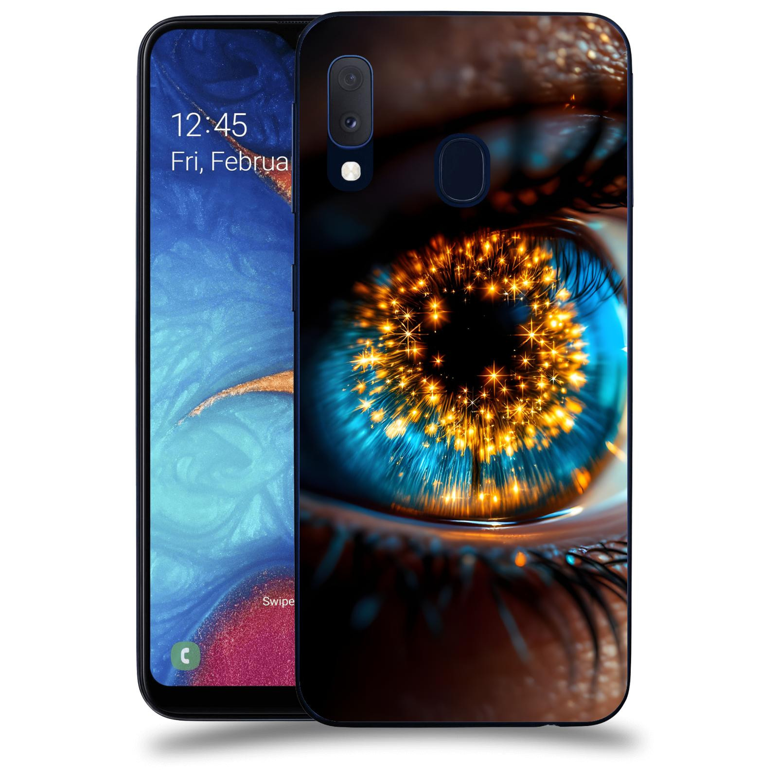 ACOVER Kryt na mobil Samsung Galaxy A20e A202F - Sparkle in the eye