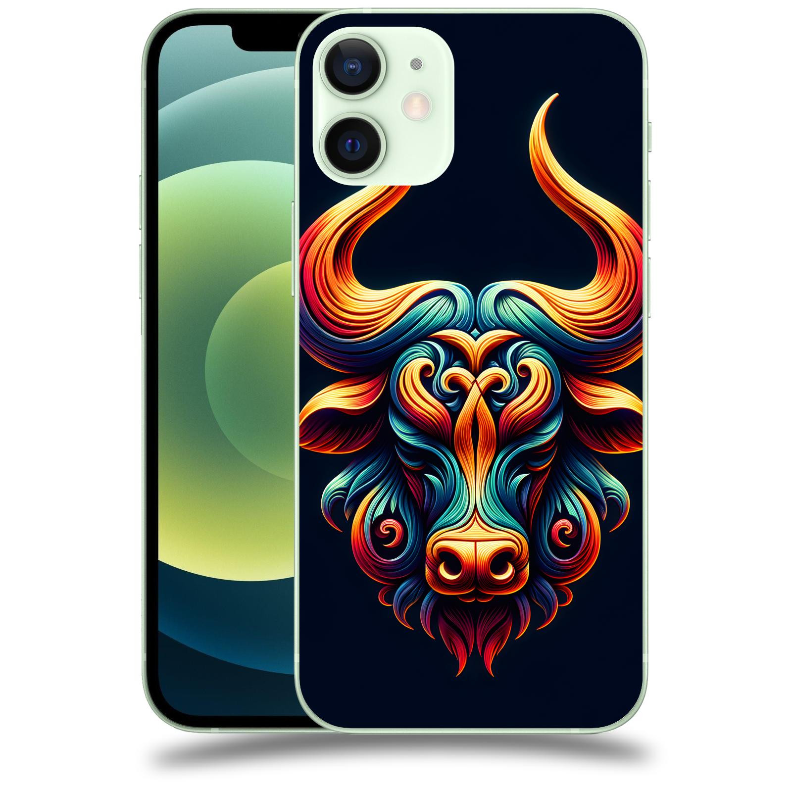 ACOVER Kryt na mobil Apple iPhone 12 mini - Býk