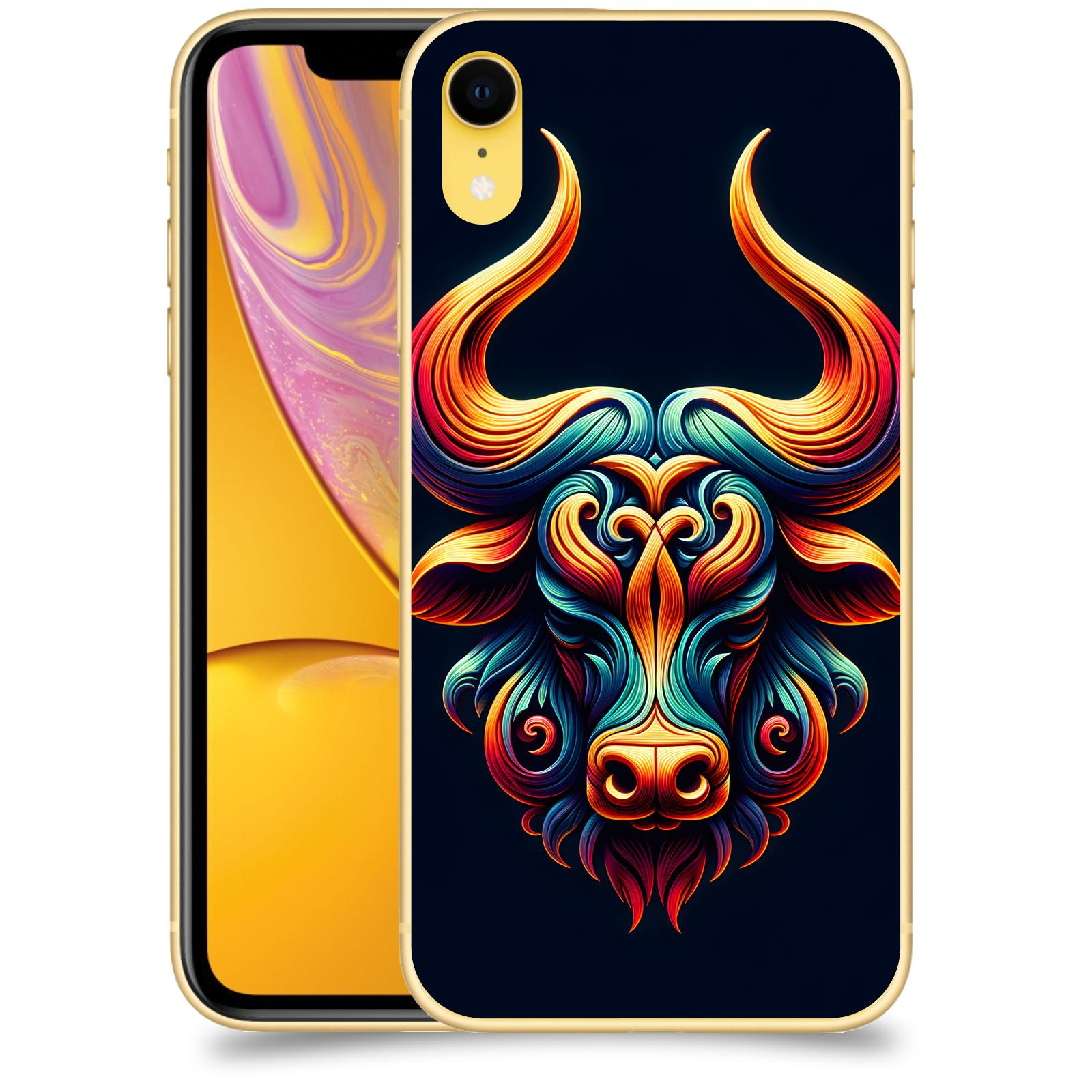 ACOVER Kryt na mobil Apple iPhone XR - Býk