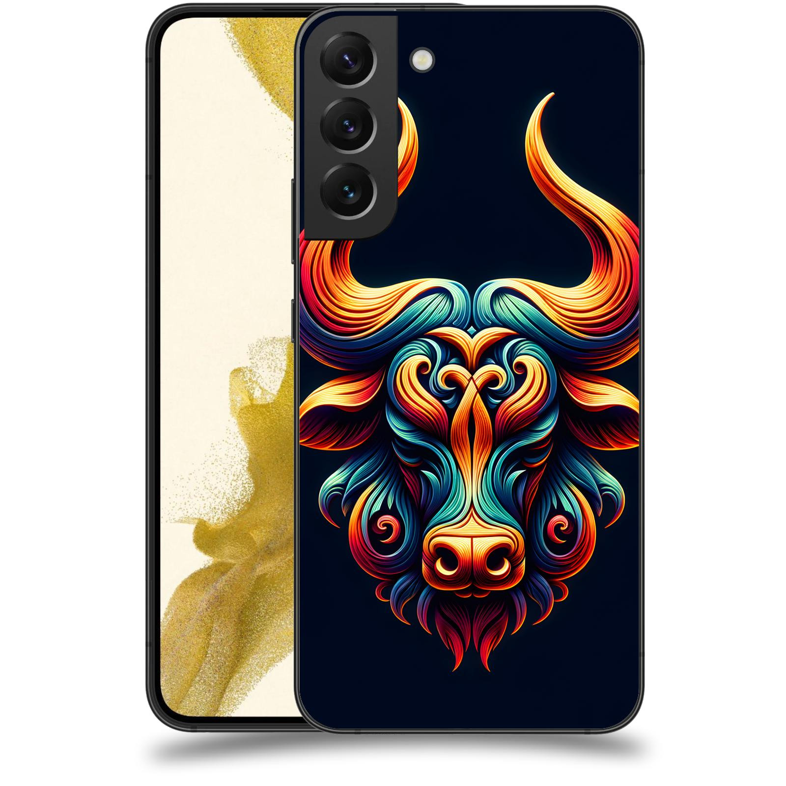 ACOVER Kryt na mobil Samsung Galaxy S22+ 5G - Býk