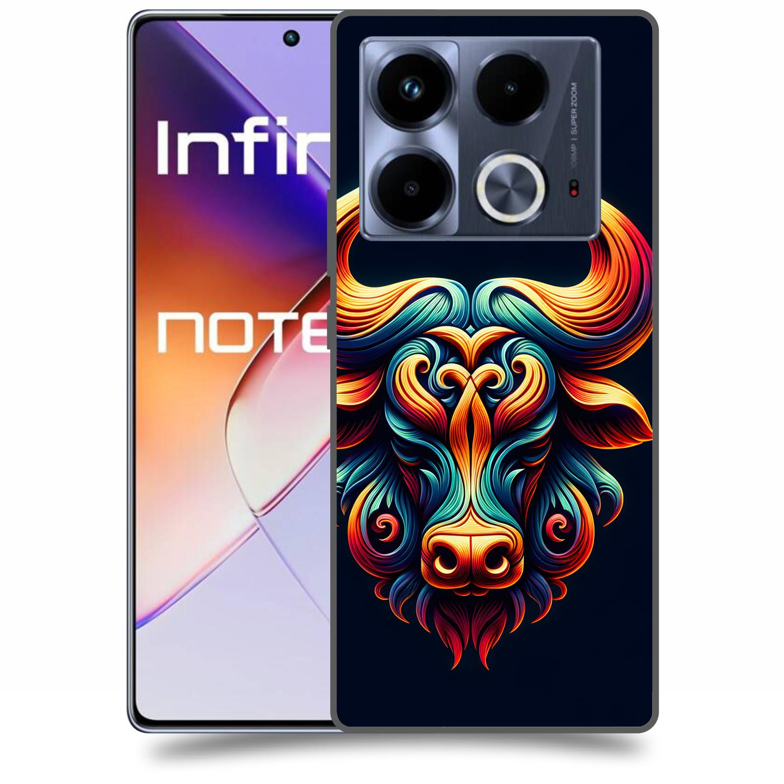 ACOVER Kryt na mobil Infinix Note 40 - Býk