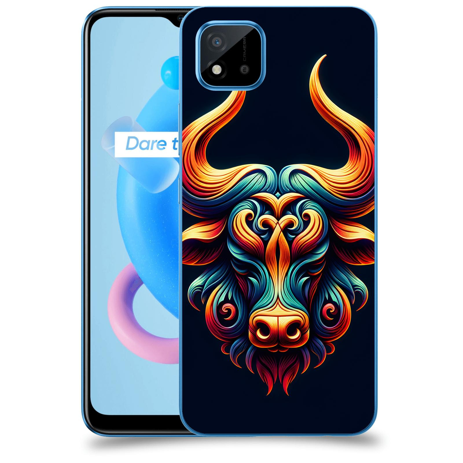 ACOVER Kryt na mobil Realme C11 (2021) - Býk