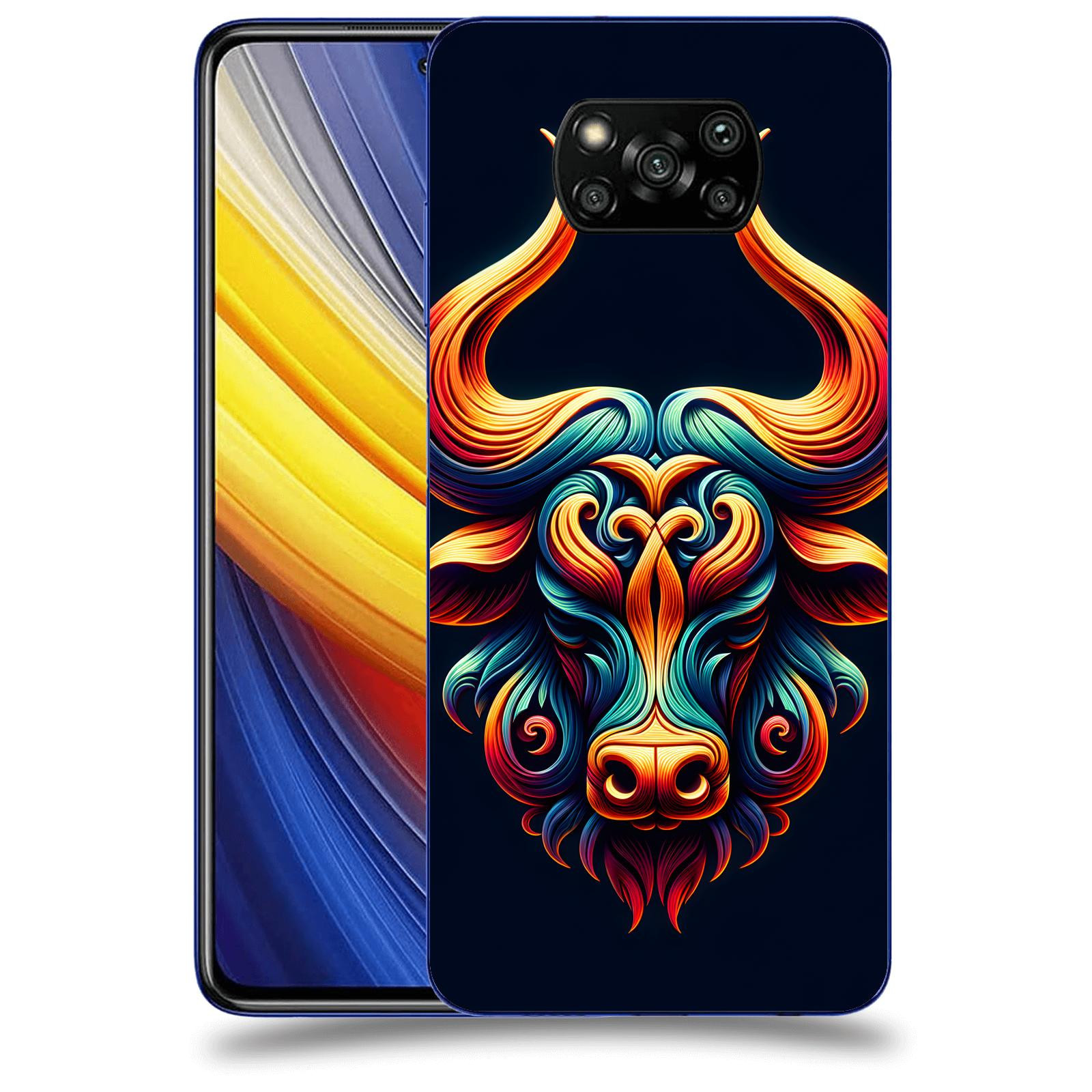 ACOVER Kryt na mobil Xiaomi Poco X3 Pro - Býk