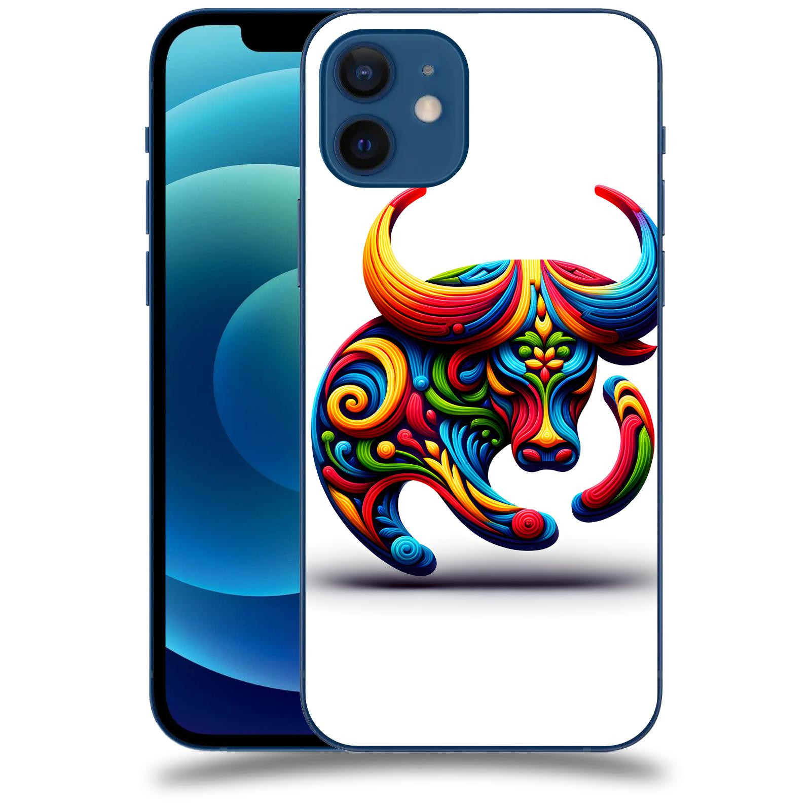 ACOVER Kryt na mobil Apple iPhone 12 - Býk 2