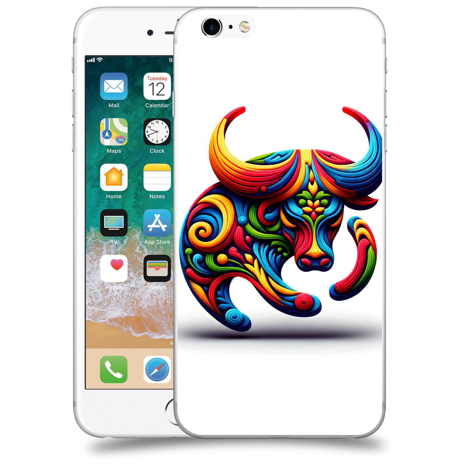 ACOVER Kryt na mobil Apple iPhone 6 Plus/6S Plus - Býk 2