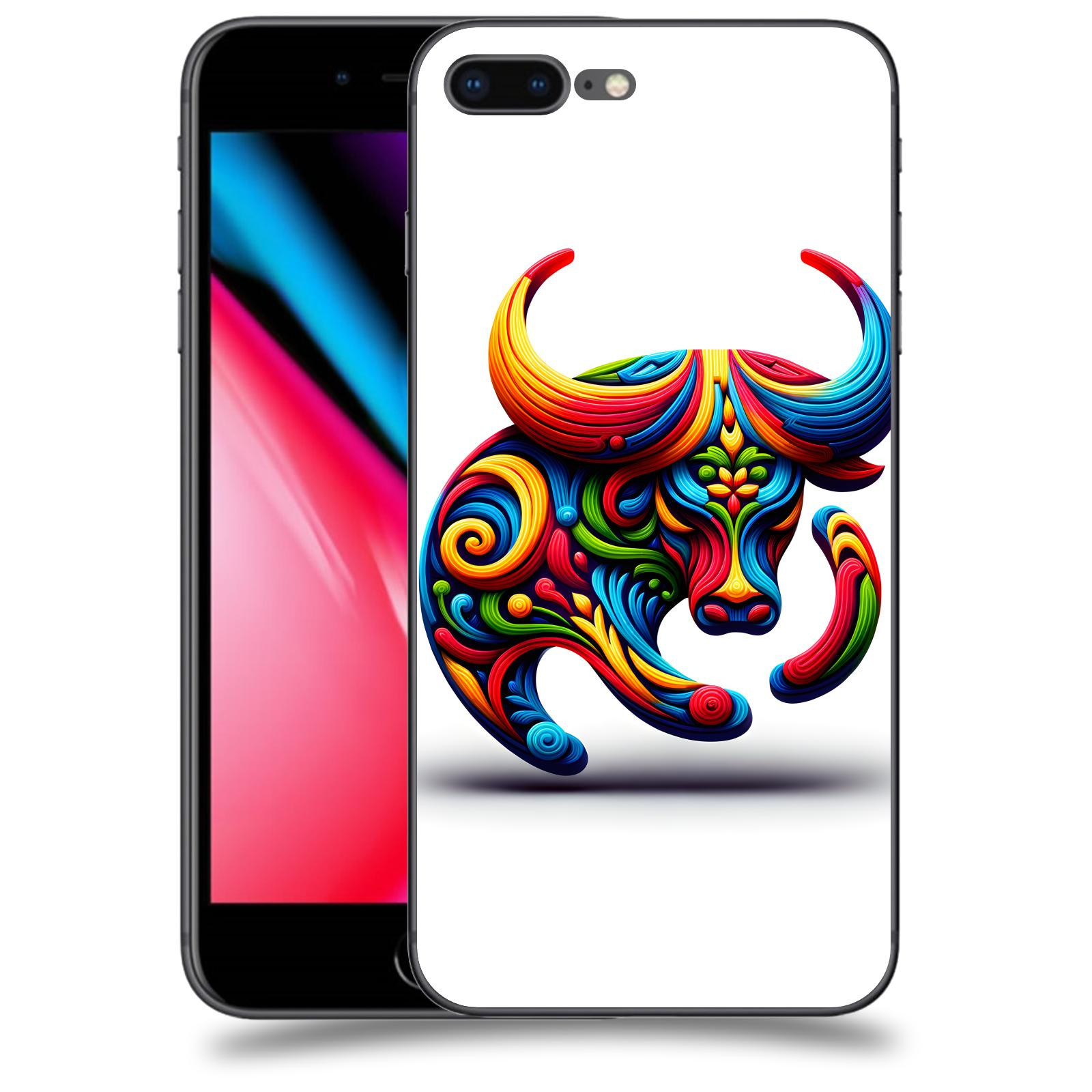 ACOVER Kryt na mobil Apple iPhone 8 Plus - Býk 2