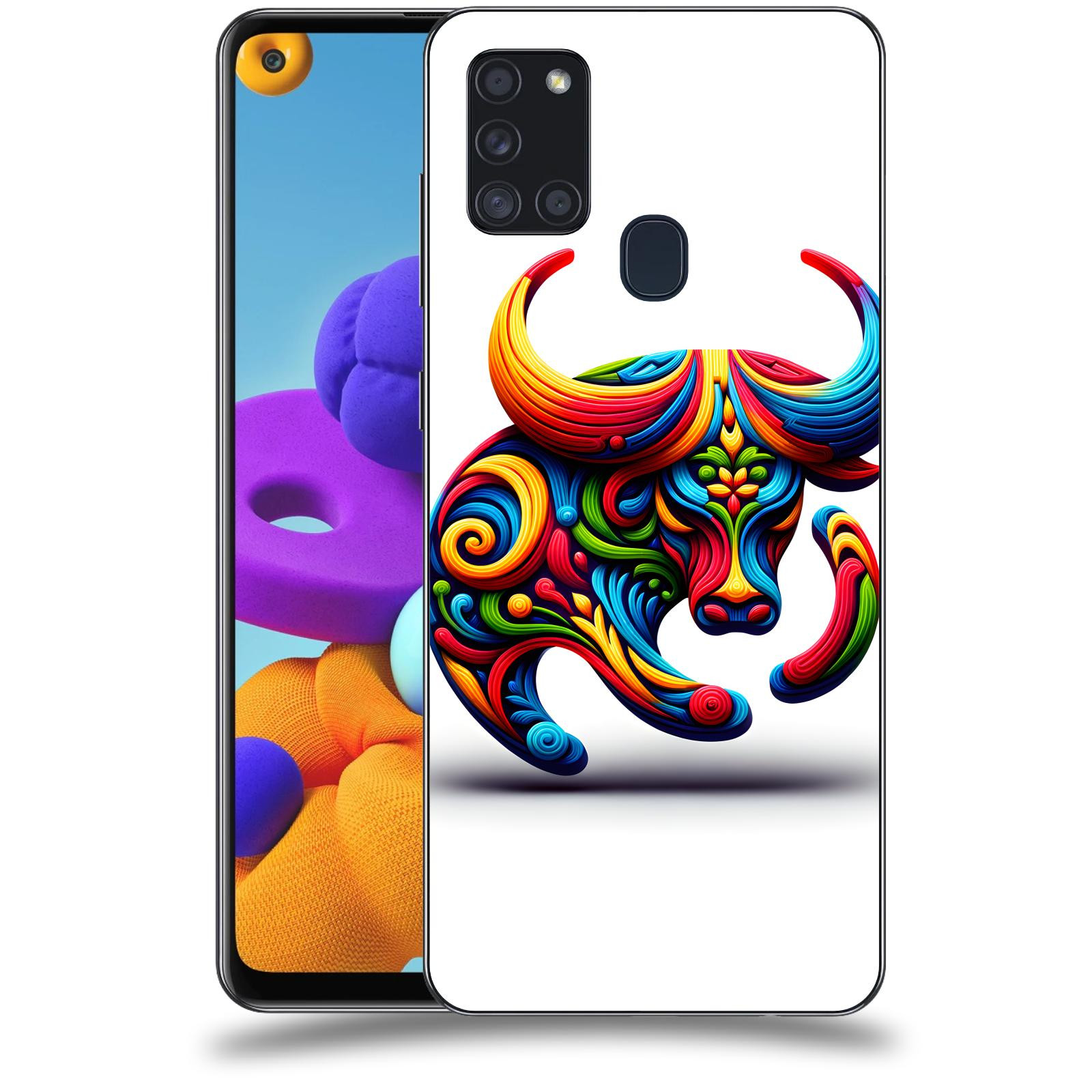 ACOVER Kryt na mobil Samsung Galaxy A21s - Býk 2
