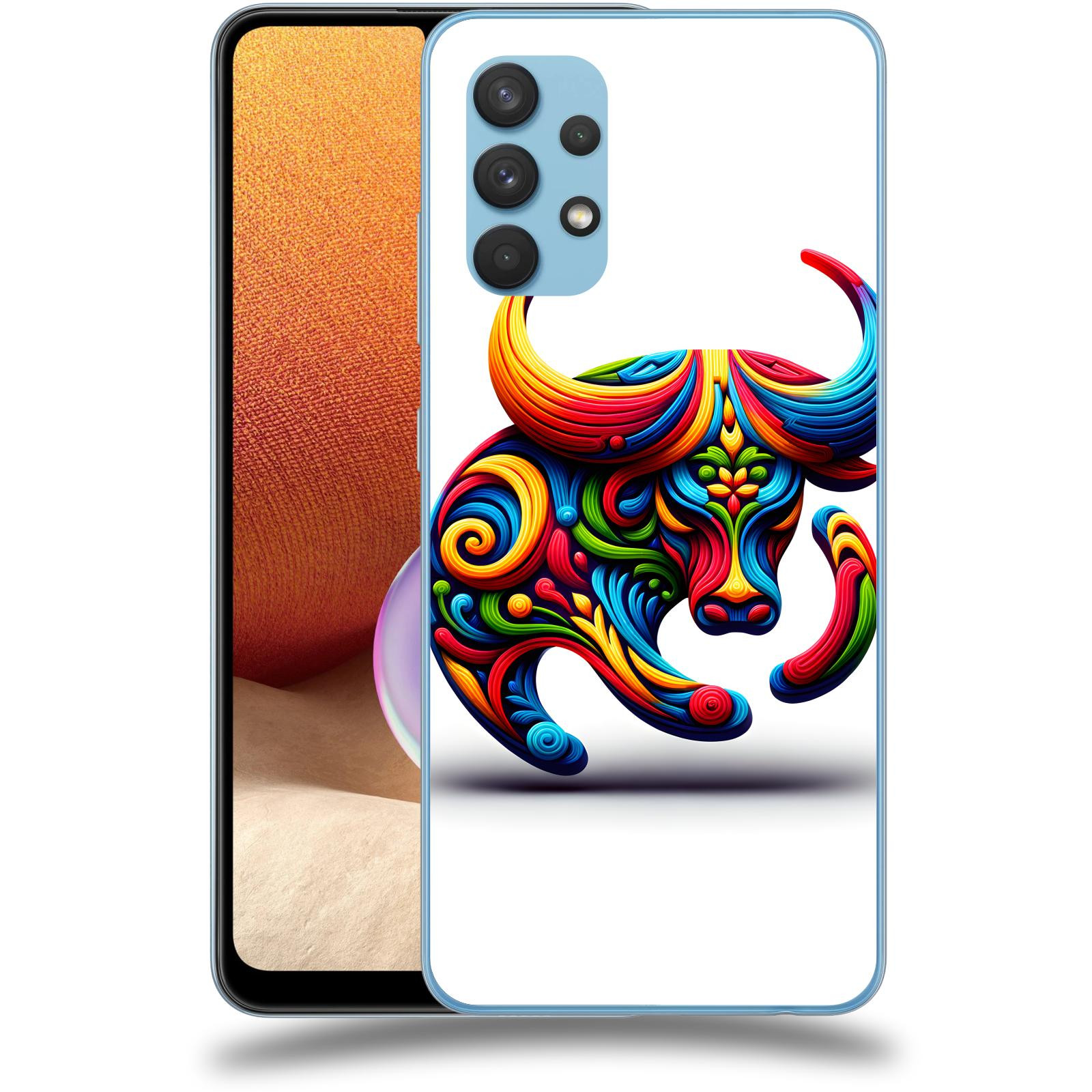 ACOVER Kryt na mobil Samsung Galaxy A32 4G SM-A325F - Býk 2