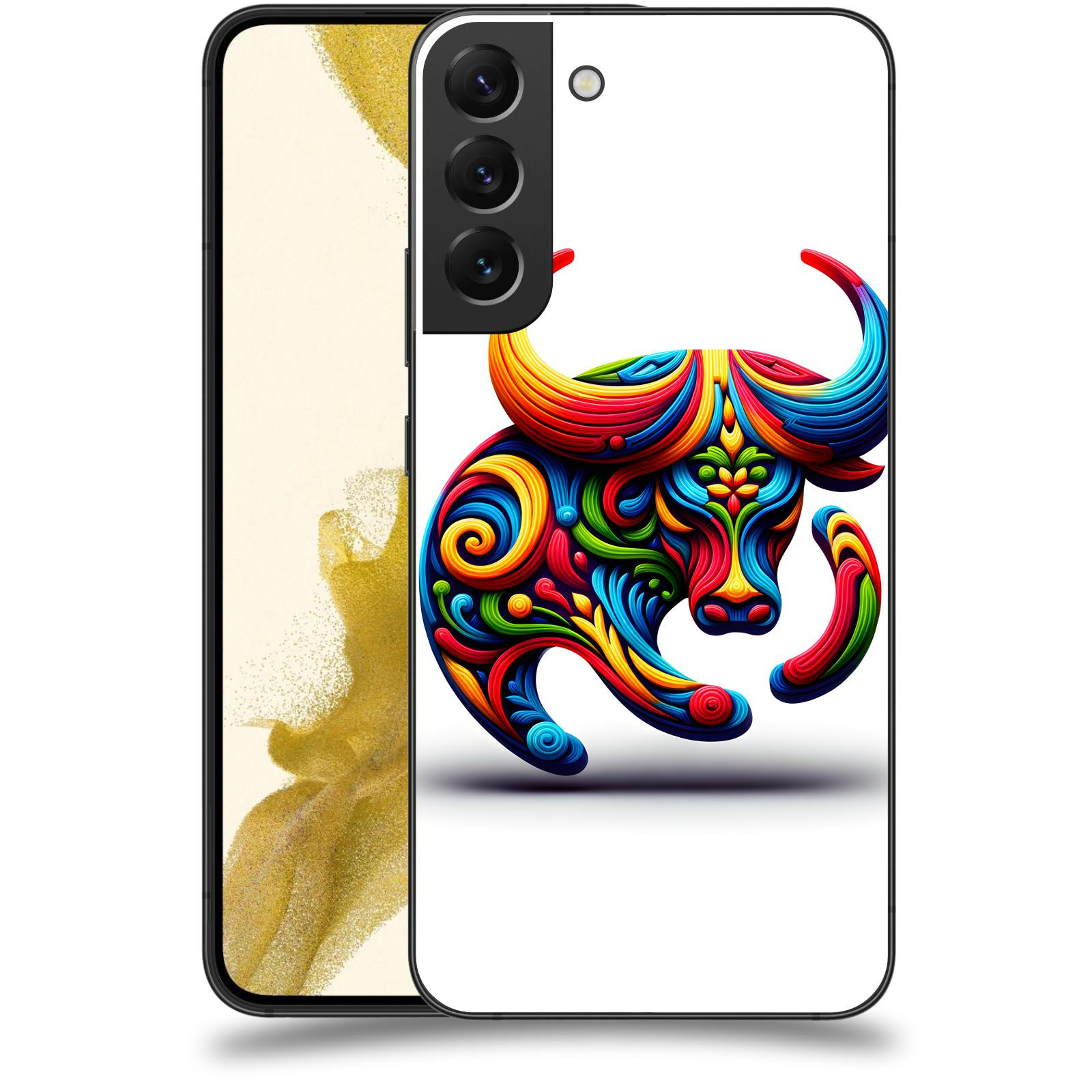 ACOVER Kryt na mobil Samsung Galaxy S22+ 5G - Býk 2