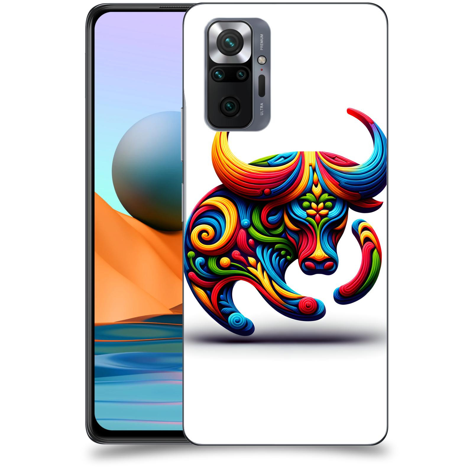 ACOVER Kryt na mobil Xiaomi Redmi Note 10 Pro - Býk 2