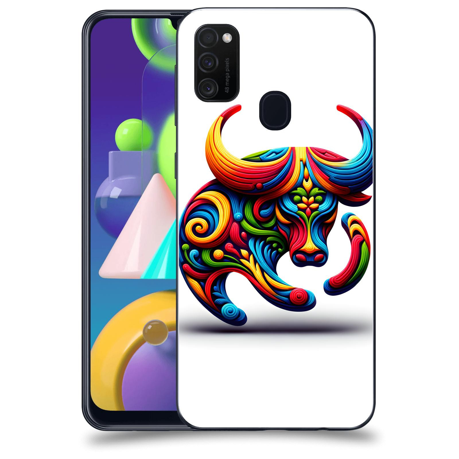 ACOVER Kryt na mobil Samsung Galaxy M21 M215F - Býk 2