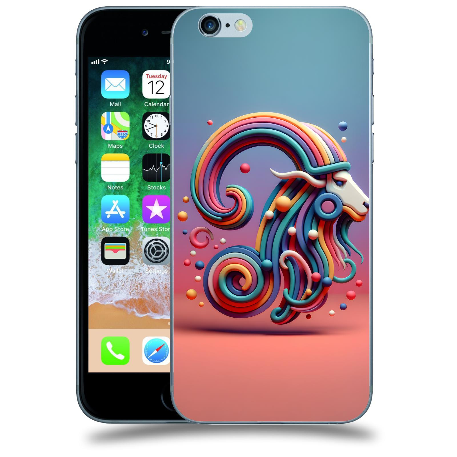 ACOVER Kryt na mobil Apple iPhone 6/6S - Kozoroh 2