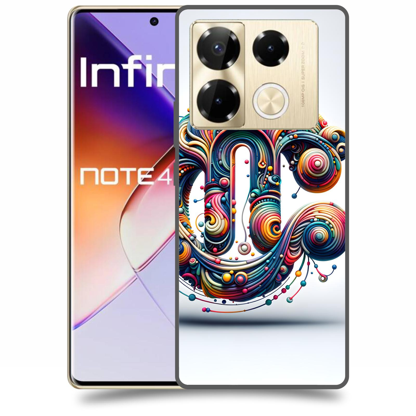 ACOVER Kryt na mobil Infinix Note 40 PRO - Panna 2