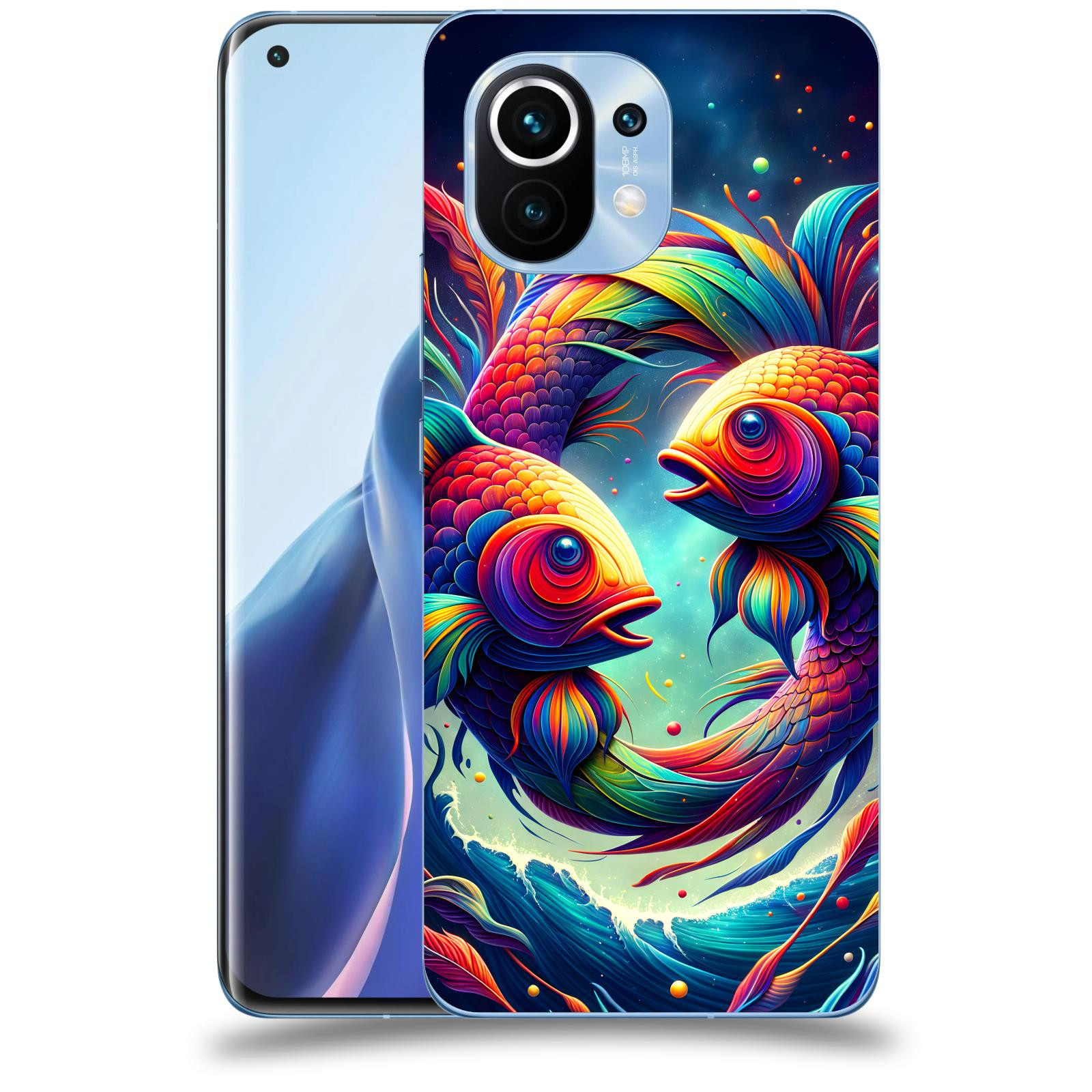 ACOVER Kryt na mobil Xiaomi Mi 11 - Ryby