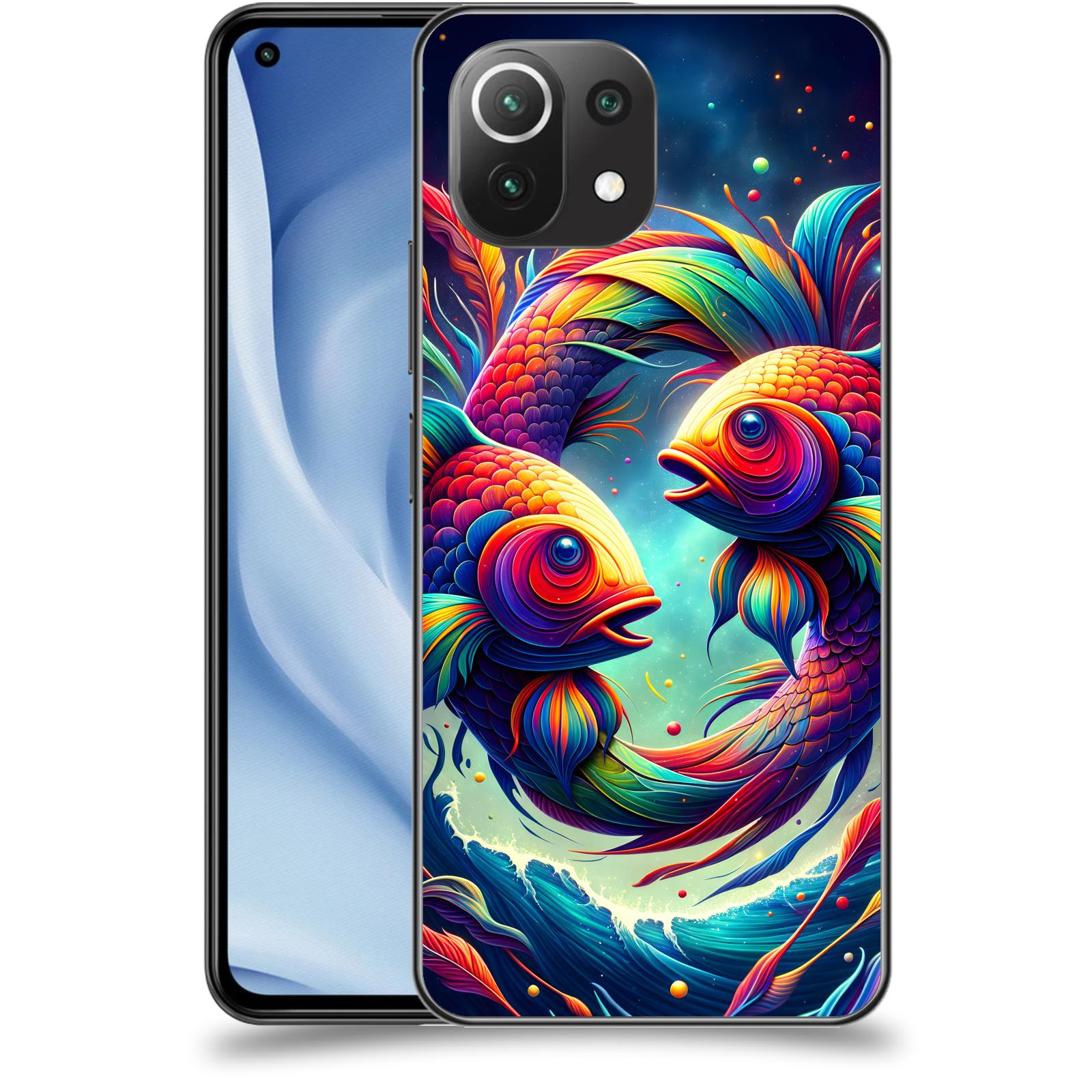 ACOVER Kryt na mobil Xiaomi Mi 11 Lite - Ryby