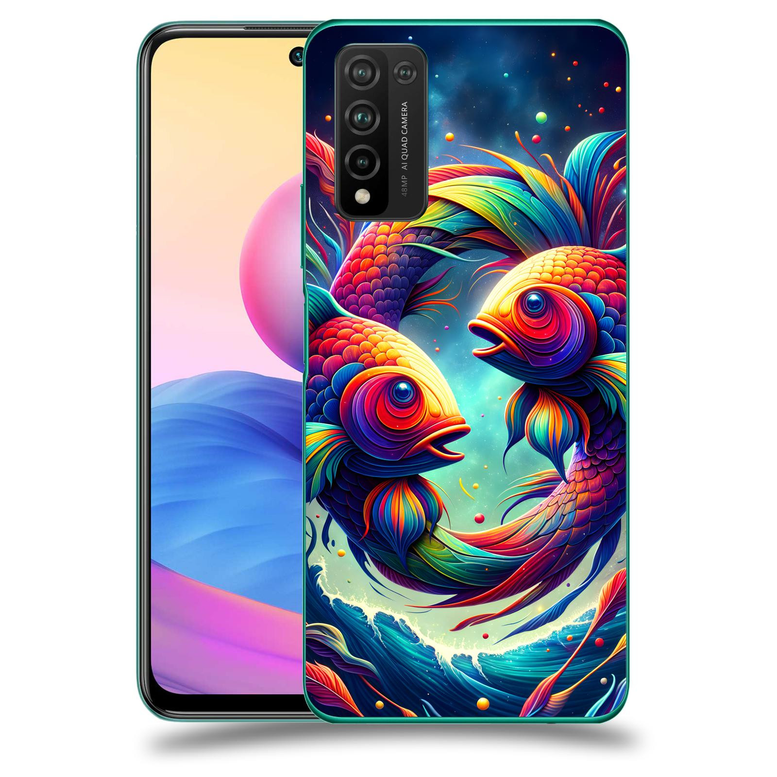 ACOVER Kryt na mobil Honor 10X Lite - Ryby