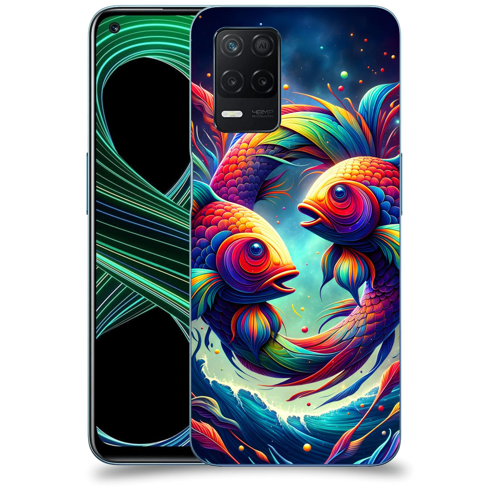 ACOVER Kryt na mobil Realme 8 5G - Ryby