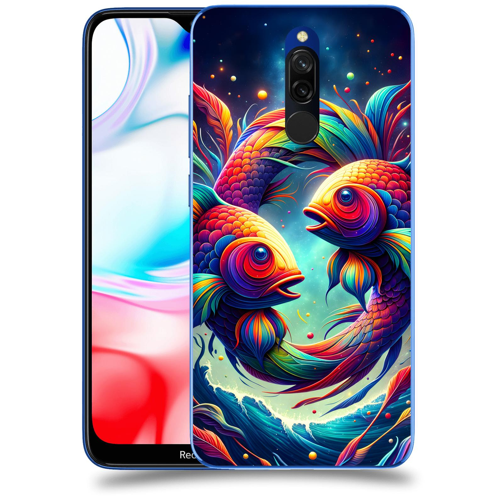ACOVER Kryt na mobil Xiaomi Redmi 8 - Ryby