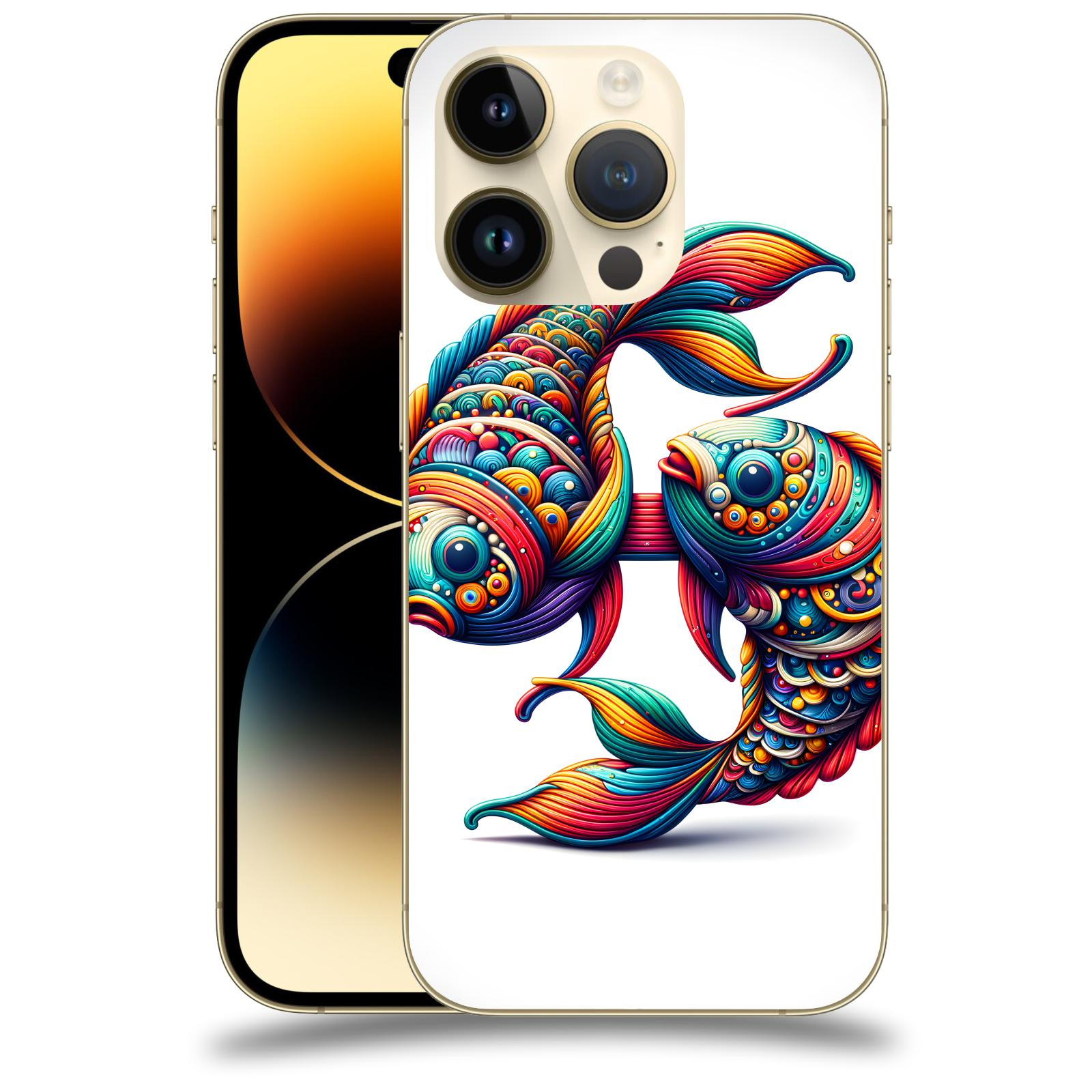 ACOVER Kryt na mobil Apple iPhone 14 Pro - Ryby 2