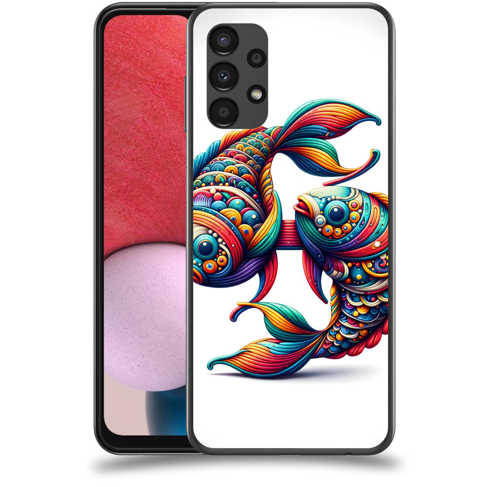 ACOVER Kryt na mobil Samsung Galaxy A13 4G A135 - Ryby 2