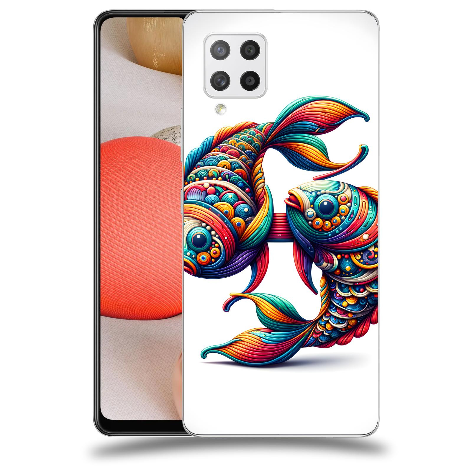 ACOVER Kryt na mobil Samsung Galaxy A42 A426B - Ryby 2