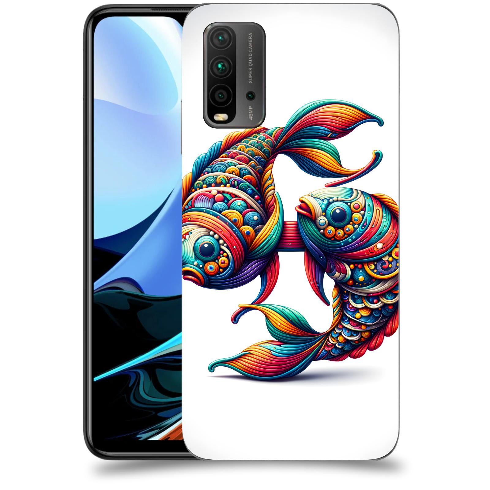 ACOVER Kryt na mobil Xiaomi Redmi 9T - Ryby 2