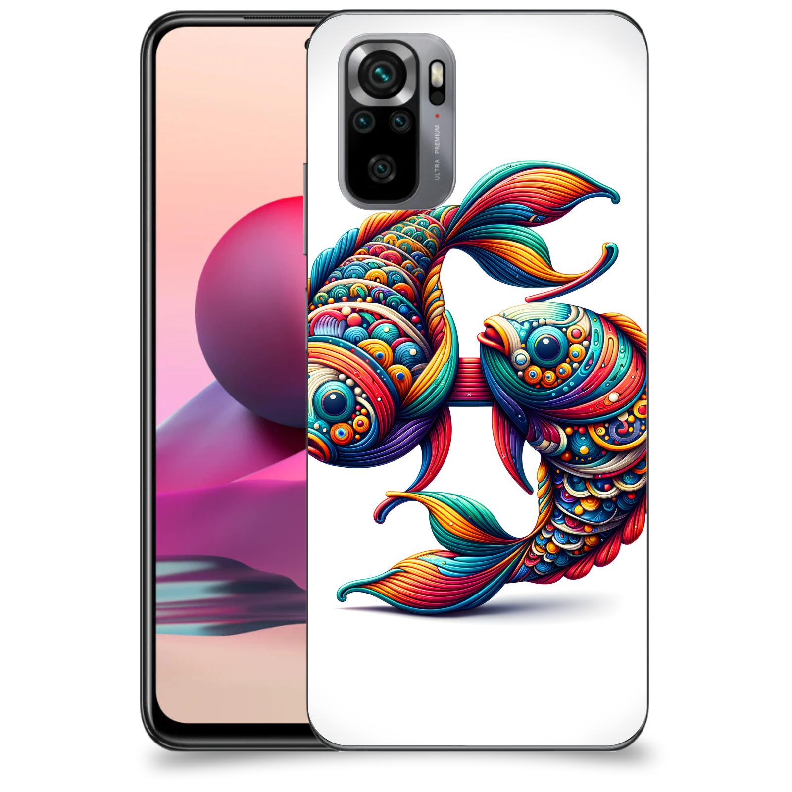 ACOVER Kryt na mobil Xiaomi Redmi Note 10S - Ryby 2