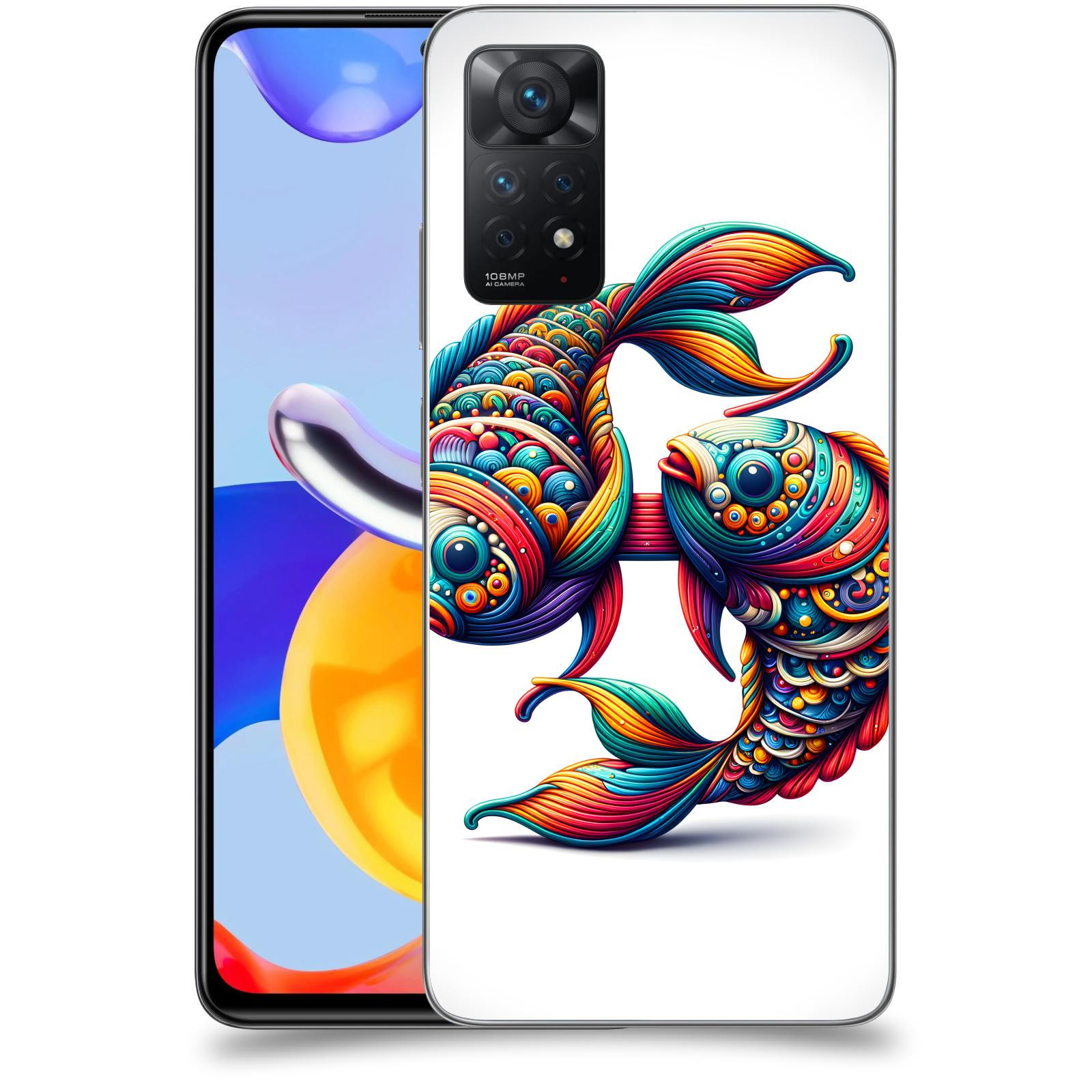 ACOVER Kryt na mobil Xiaomi Redmi Note 11 Pro - Ryby 2