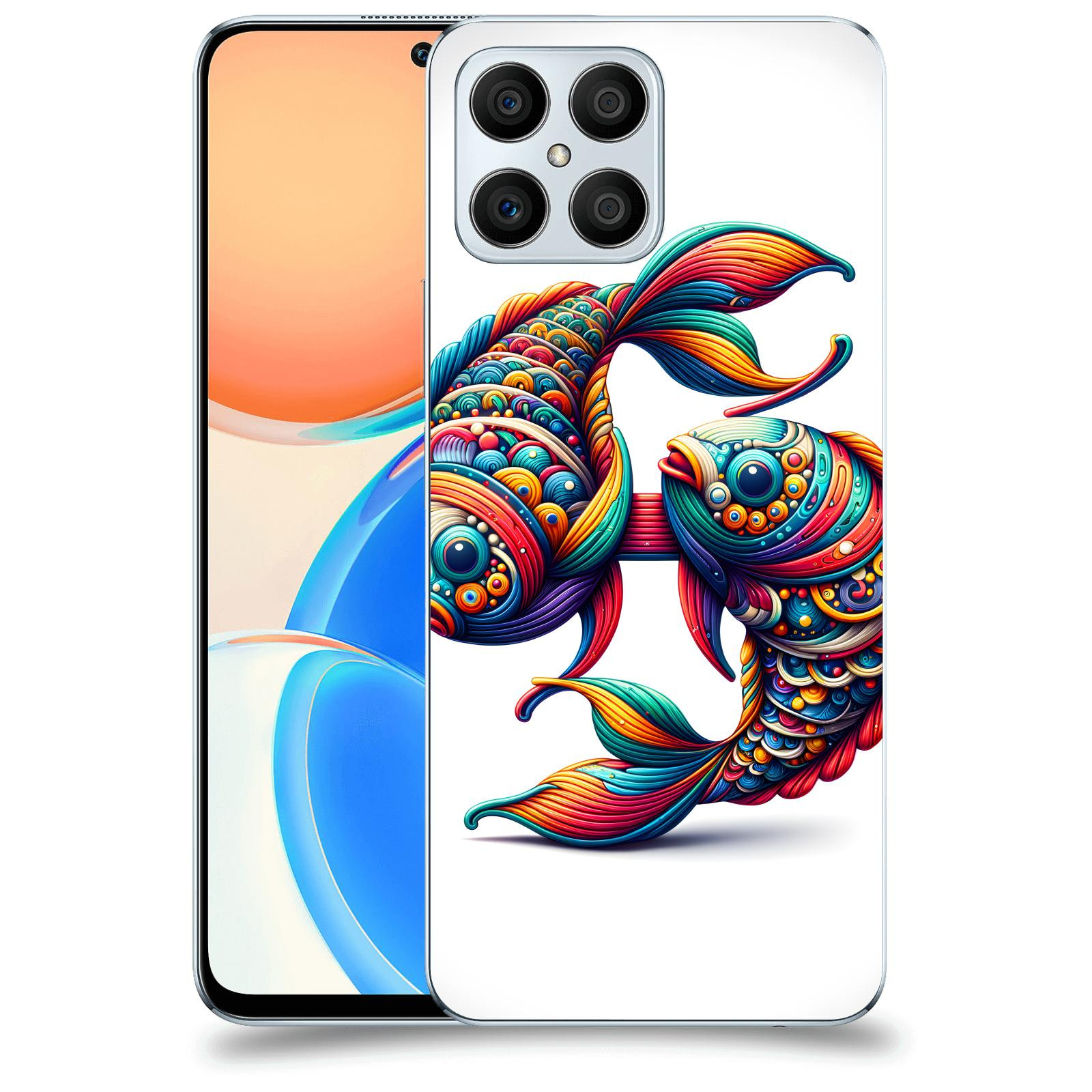 ACOVER Kryt na mobil Honor X8 5G - Ryby 2