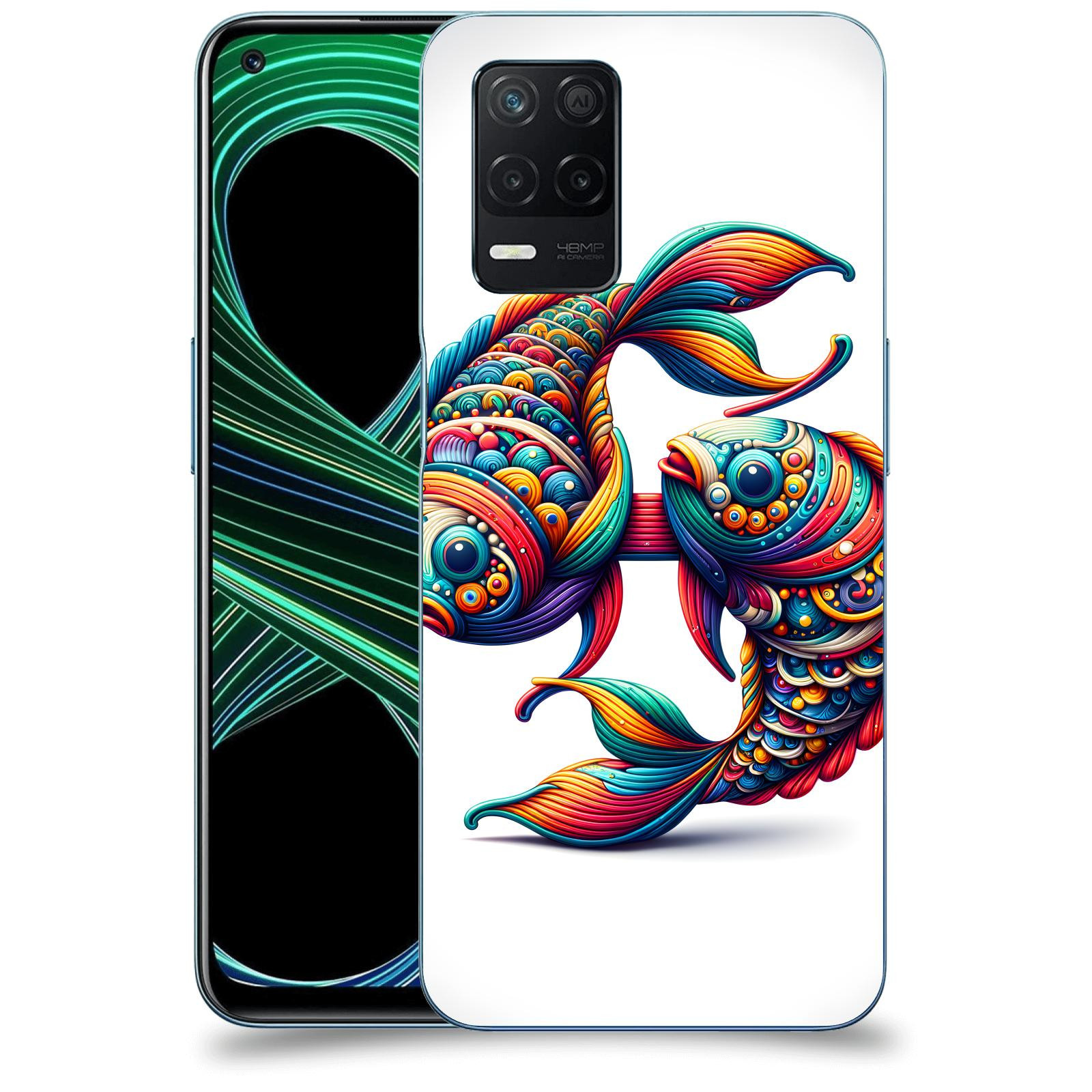 ACOVER Kryt na mobil Realme 8 5G - Ryby 2