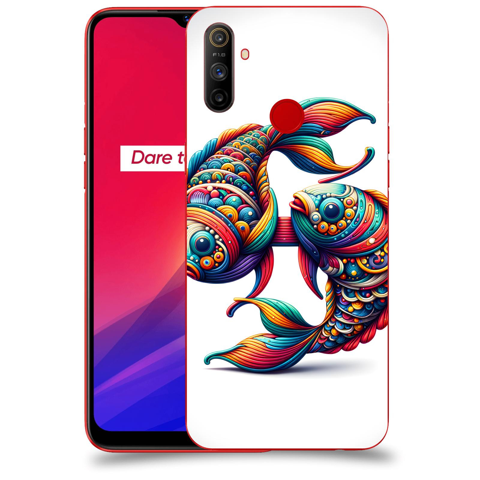 ACOVER Kryt na mobil Realme C3 - Ryby 2