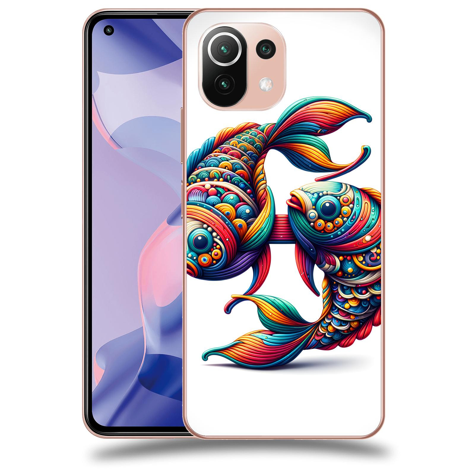 ACOVER Kryt na mobil Xiaomi 11 Lite 5G NE - Ryby 2