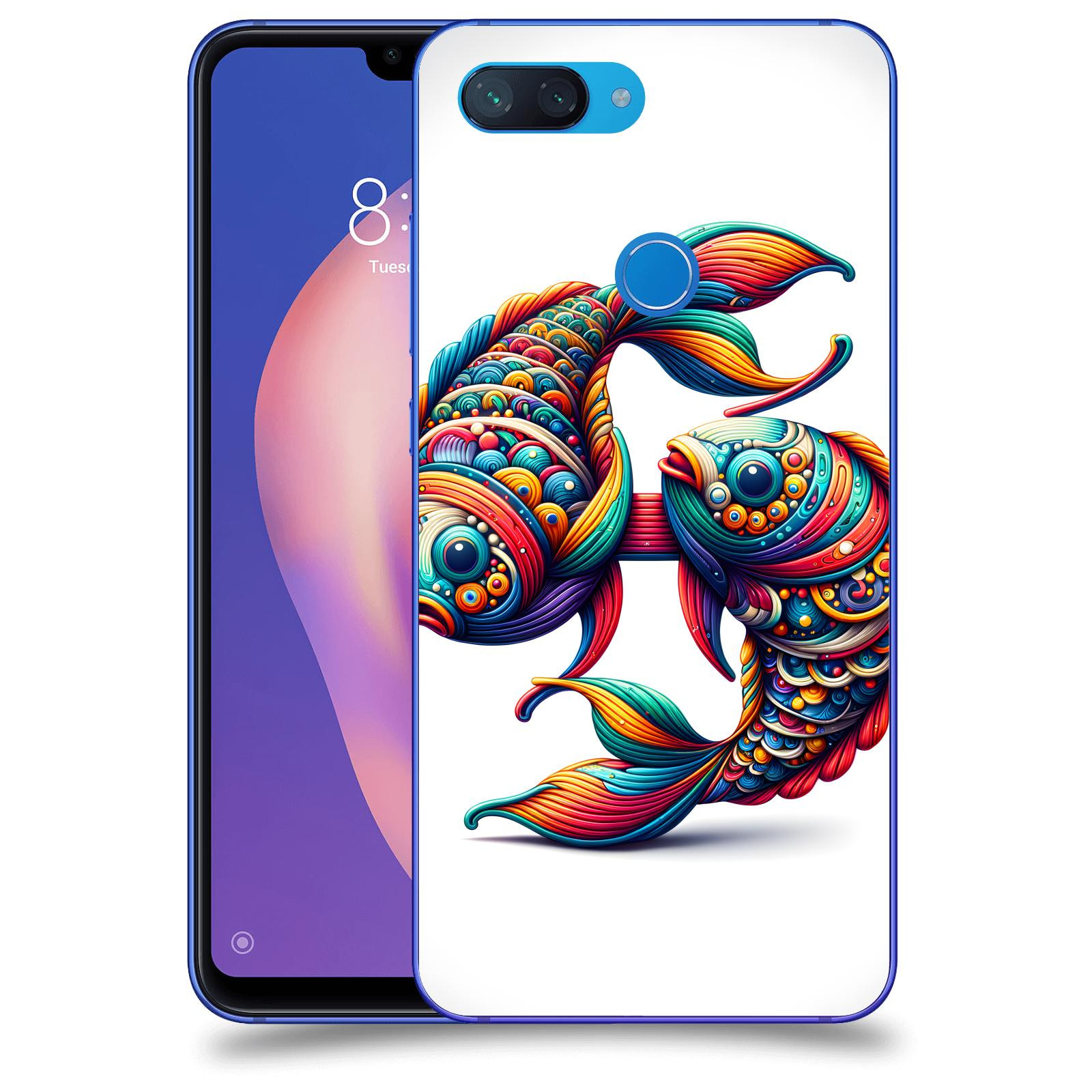 ACOVER Kryt na mobil Xiaomi Mi 8 Lite - Ryby 2