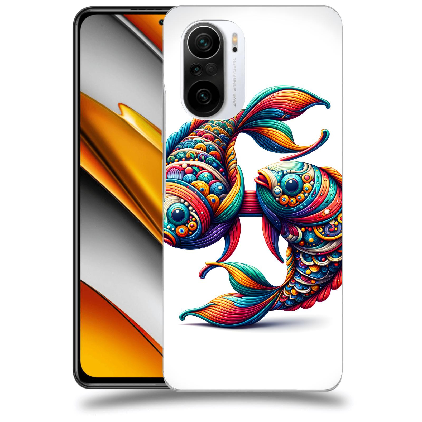 ACOVER Kryt na mobil Xiaomi Poco F3 - Ryby 2