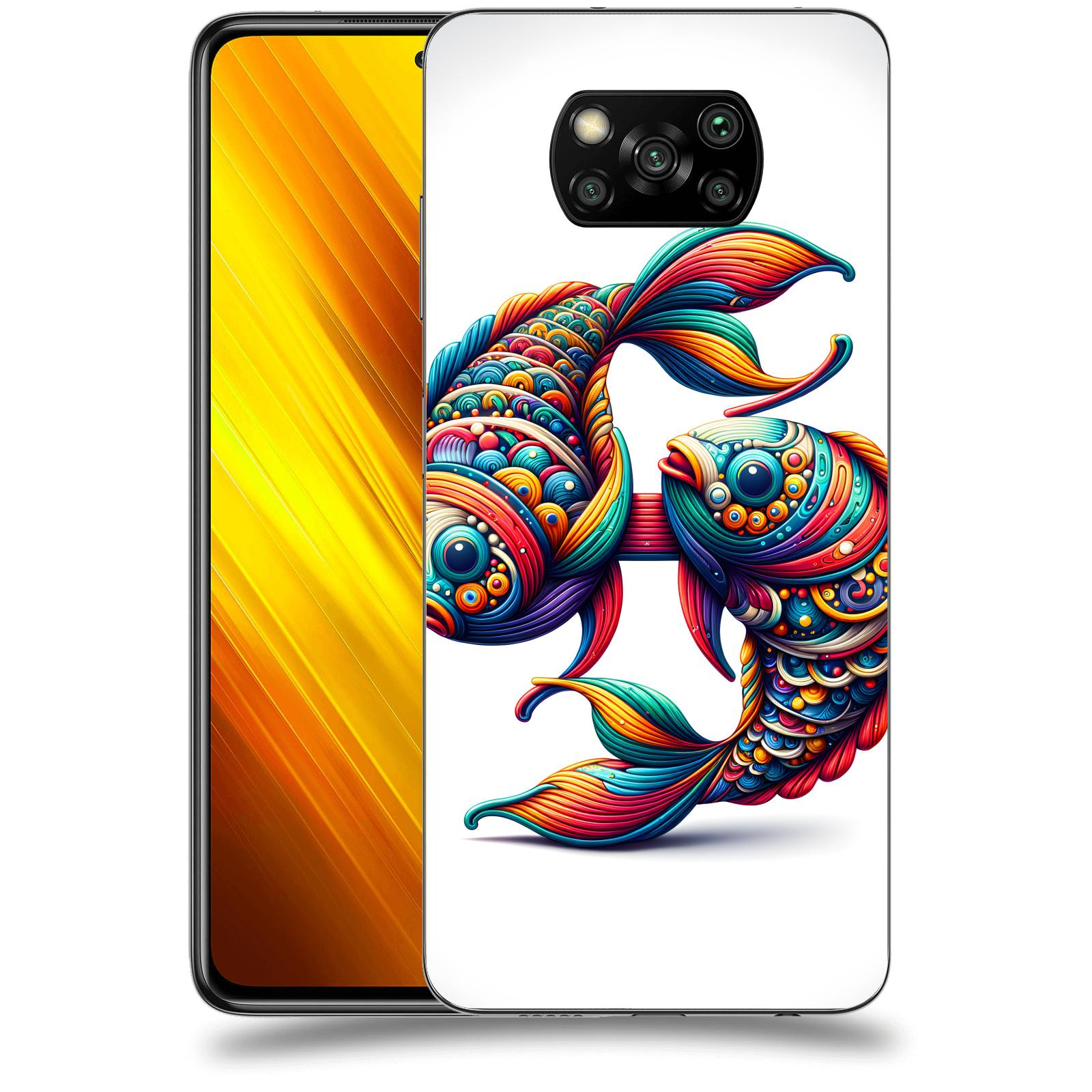 ACOVER Kryt na mobil Xiaomi Poco X3 - Ryby 2