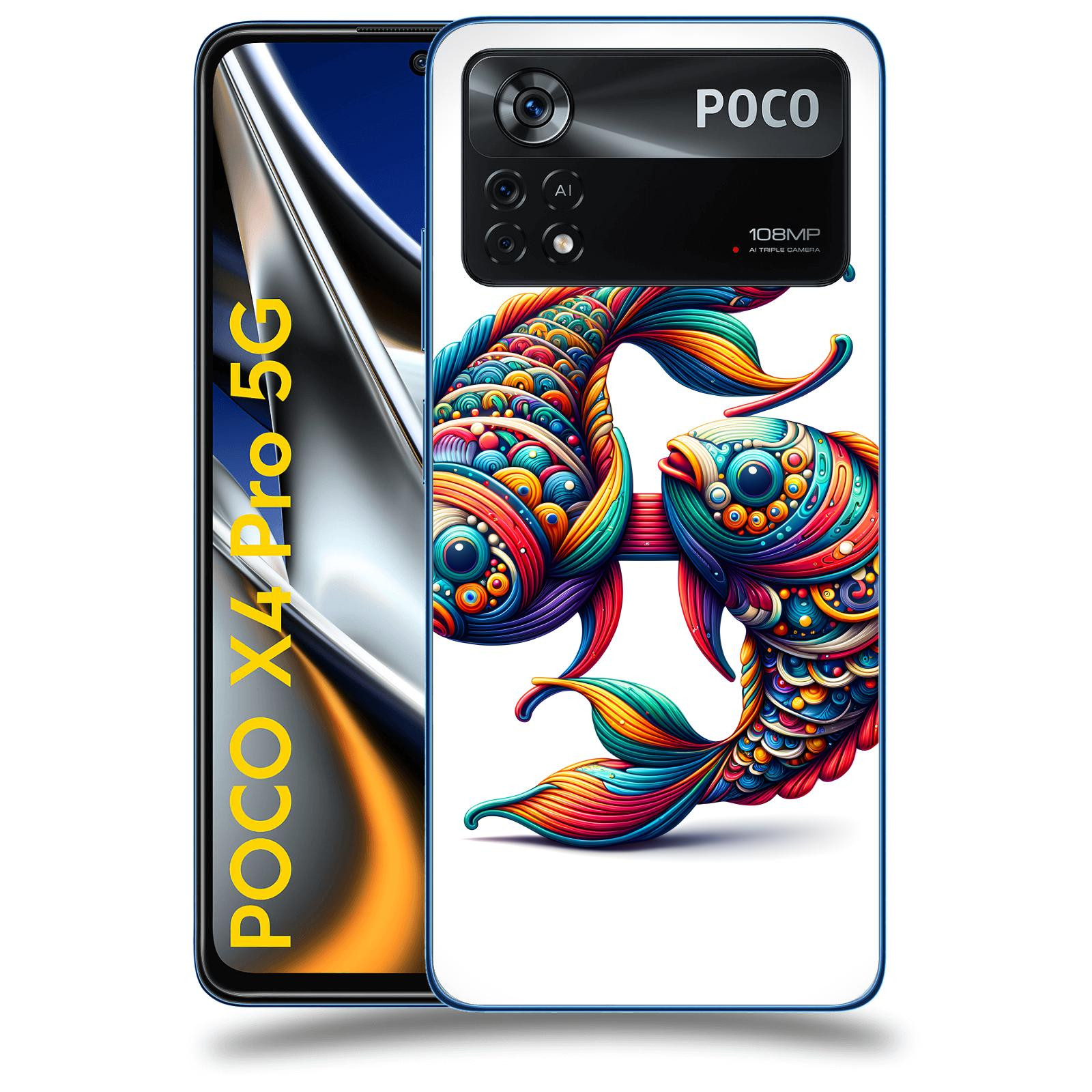 ACOVER Kryt na mobil Xiaomi Poco X4 Pro 5G - Ryby 2