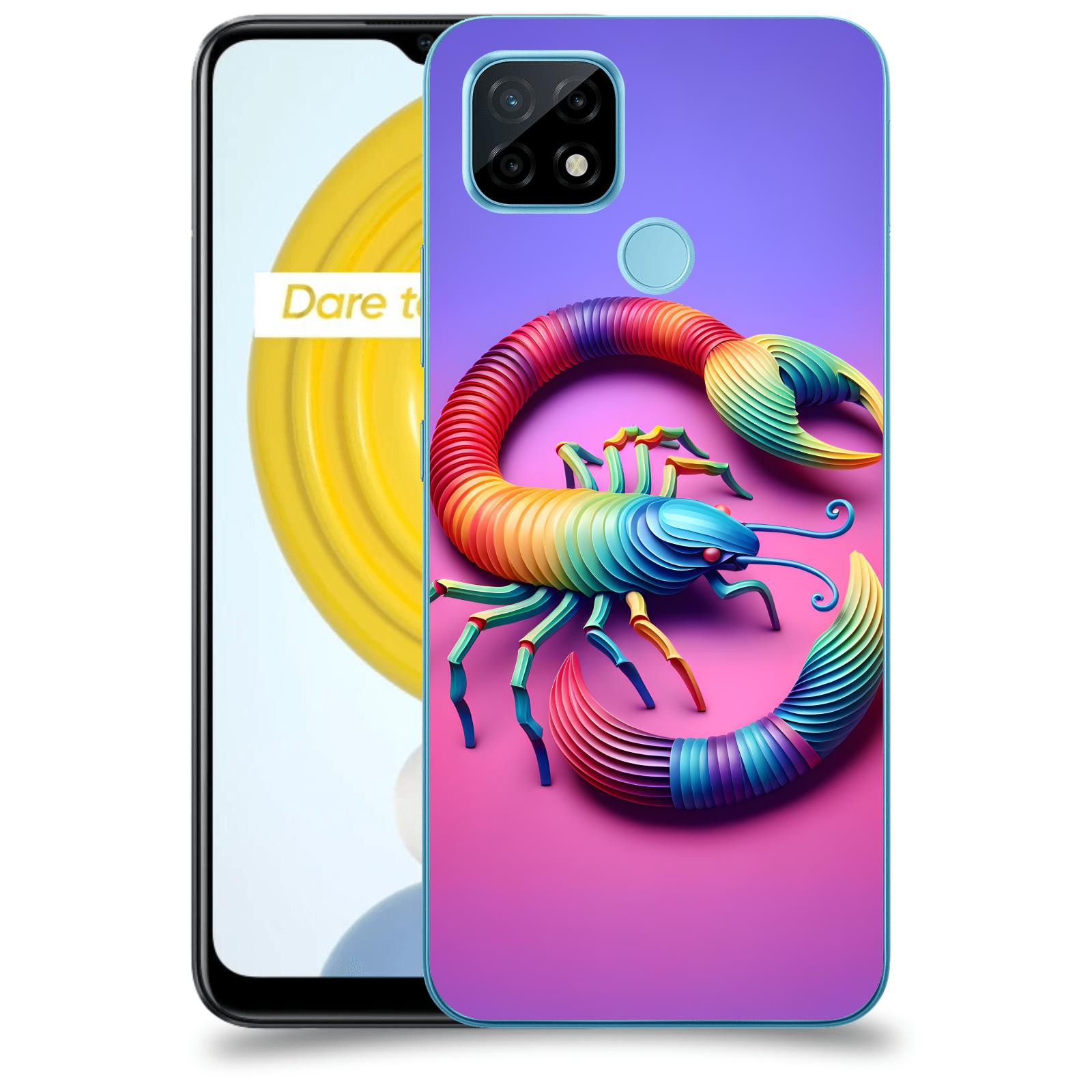 ACOVER Kryt na mobil Realme C21 - Štír