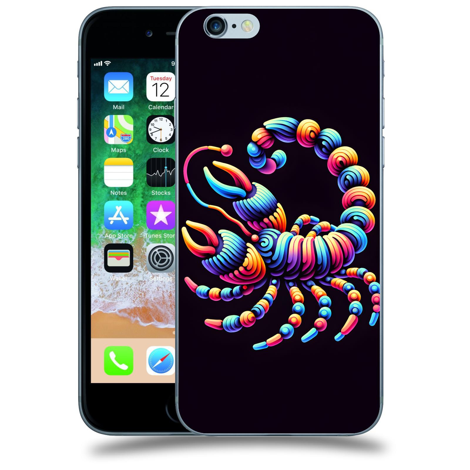 ACOVER Kryt na mobil Apple iPhone 6/6S - Štír 2