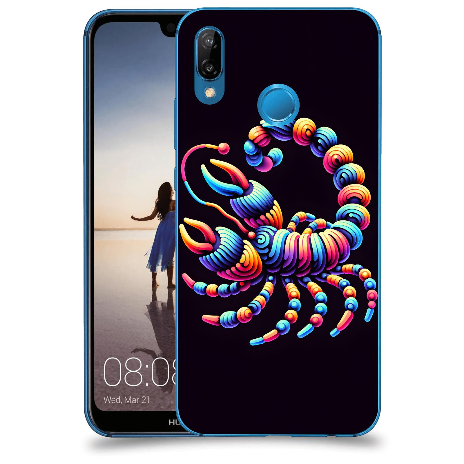 ACOVER Kryt na mobil Huawei P20 Lite - Štír 2