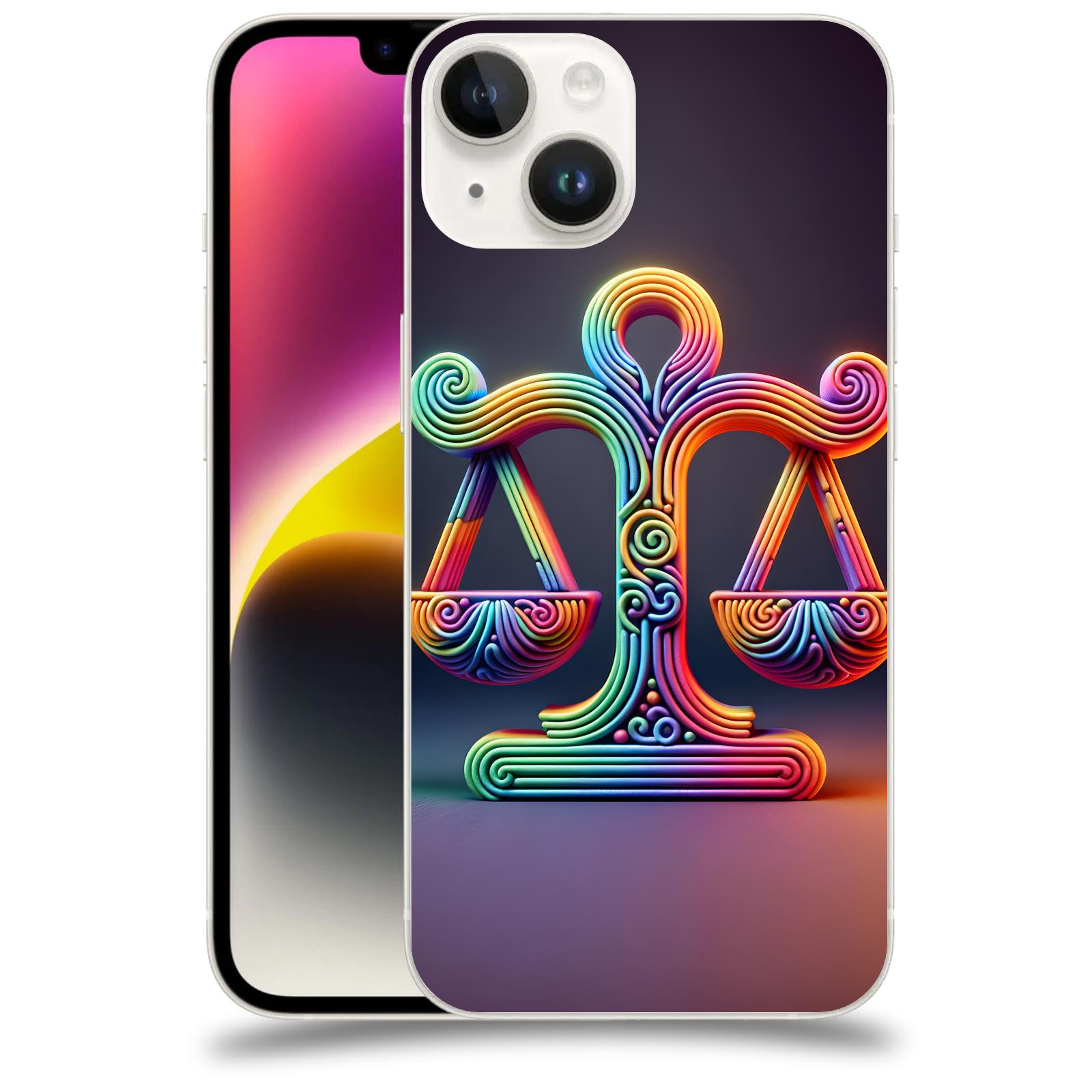 ACOVER Kryt na mobil Apple iPhone 14 - Váhy