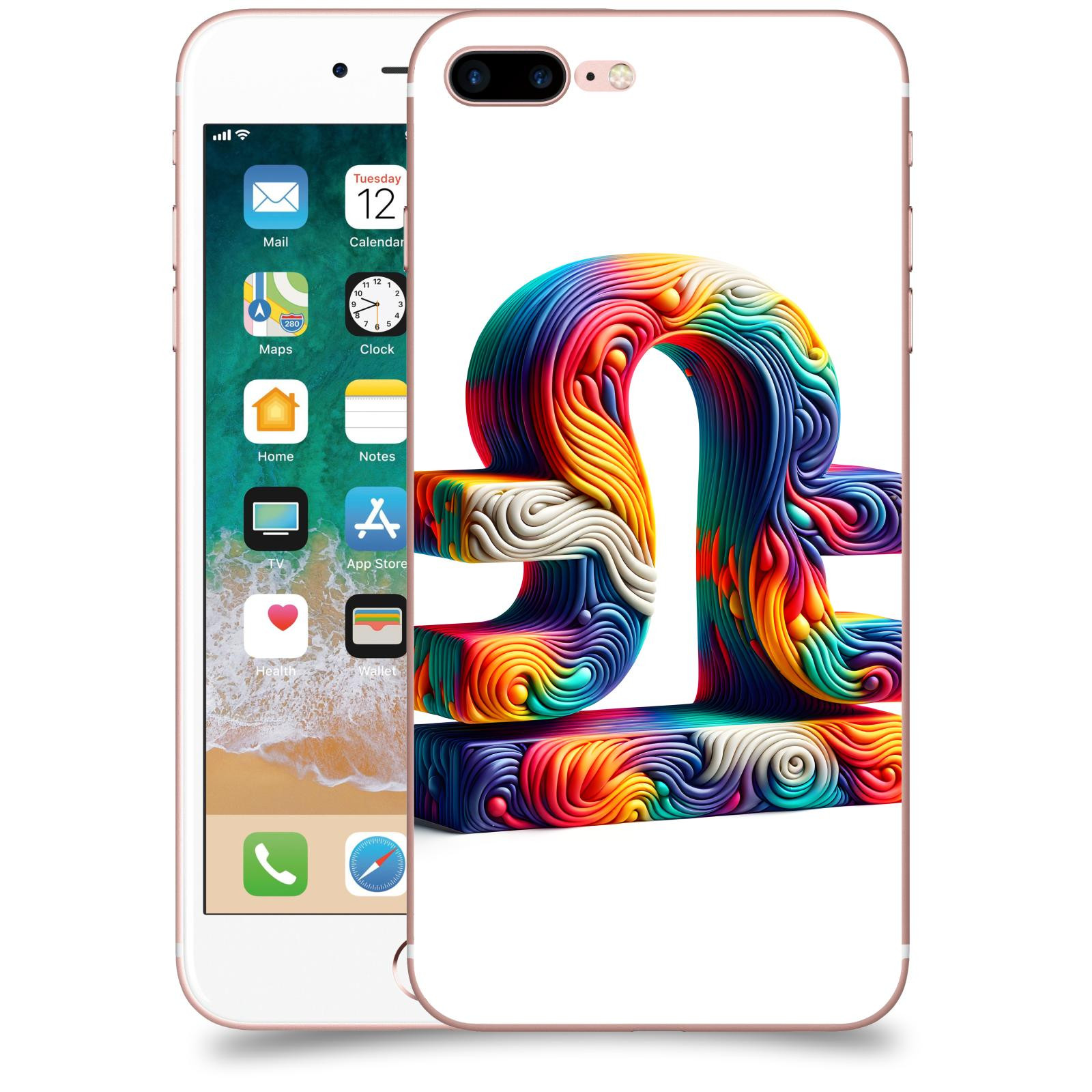 ACOVER Kryt na mobil Apple iPhone 7 Plus - Váhy 2