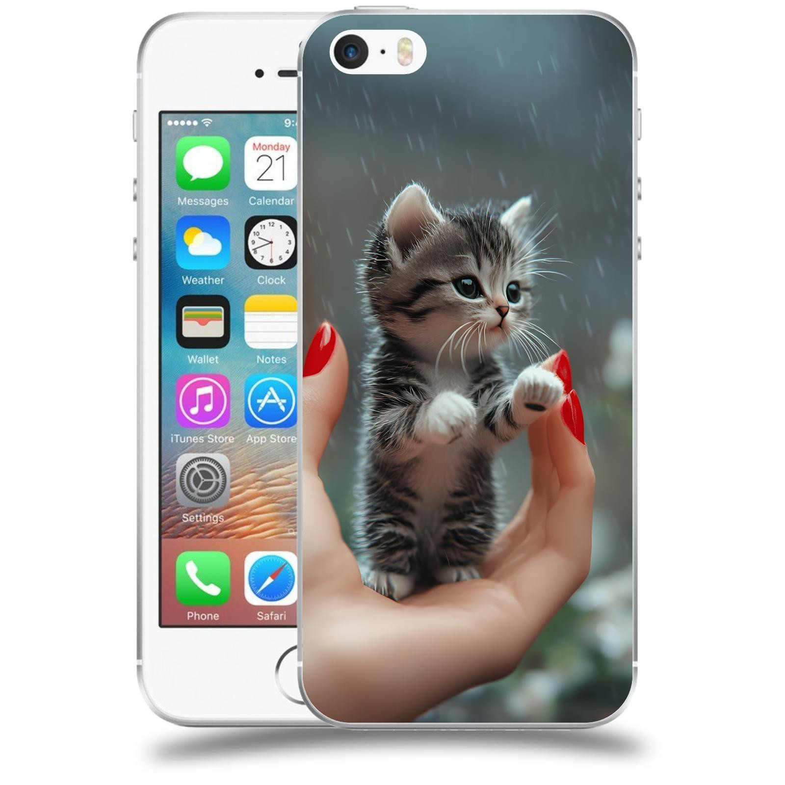 ACOVER Kryt na mobil Apple iPhone 5/5S/SE - Koťátko