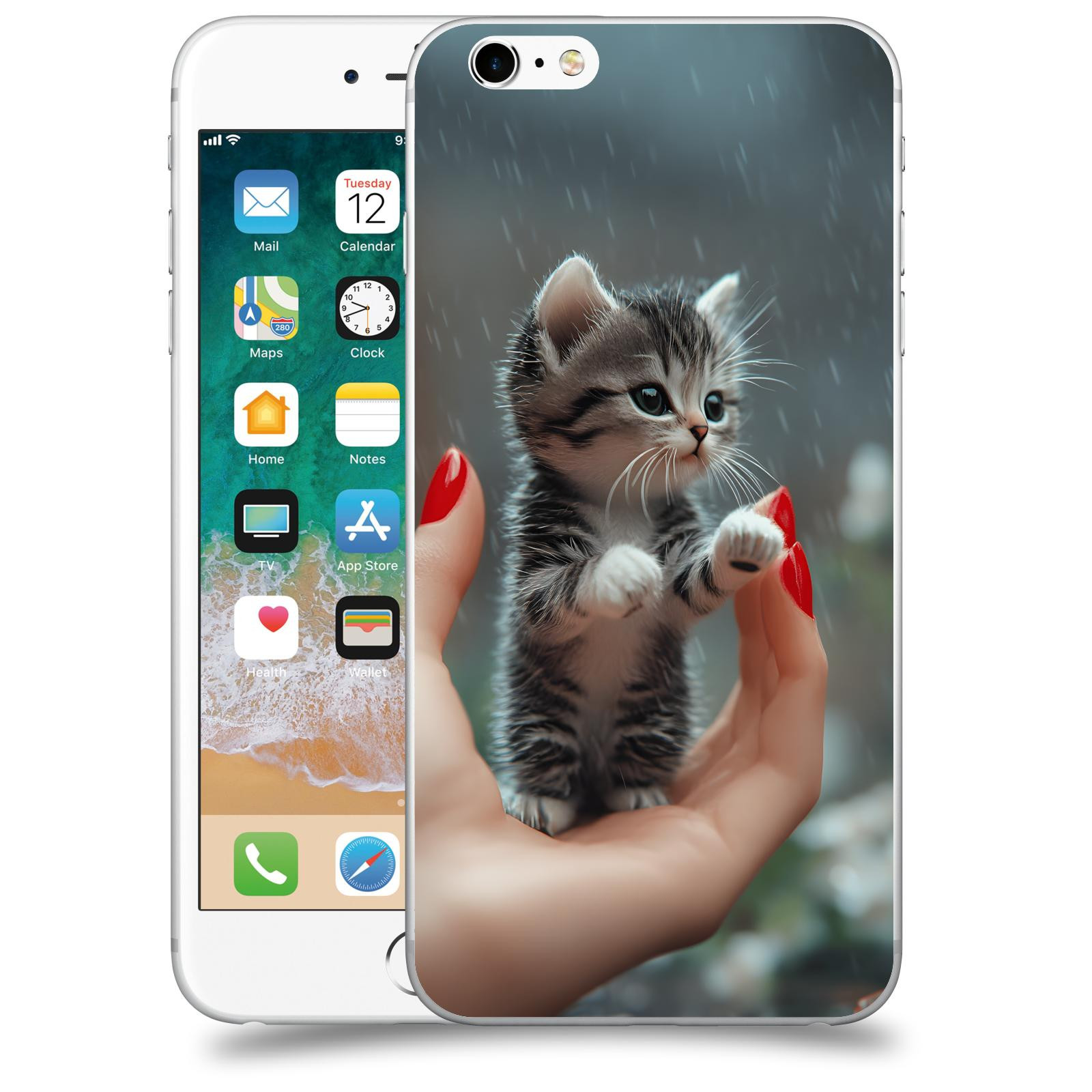 ACOVER Kryt na mobil Apple iPhone 6 Plus/6S Plus - Koťátko