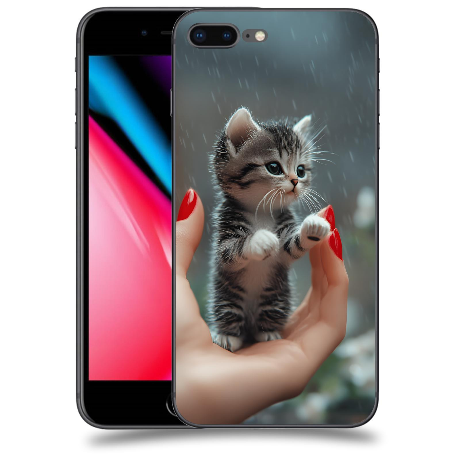 ACOVER Kryt na mobil Apple iPhone 8 Plus - Koťátko