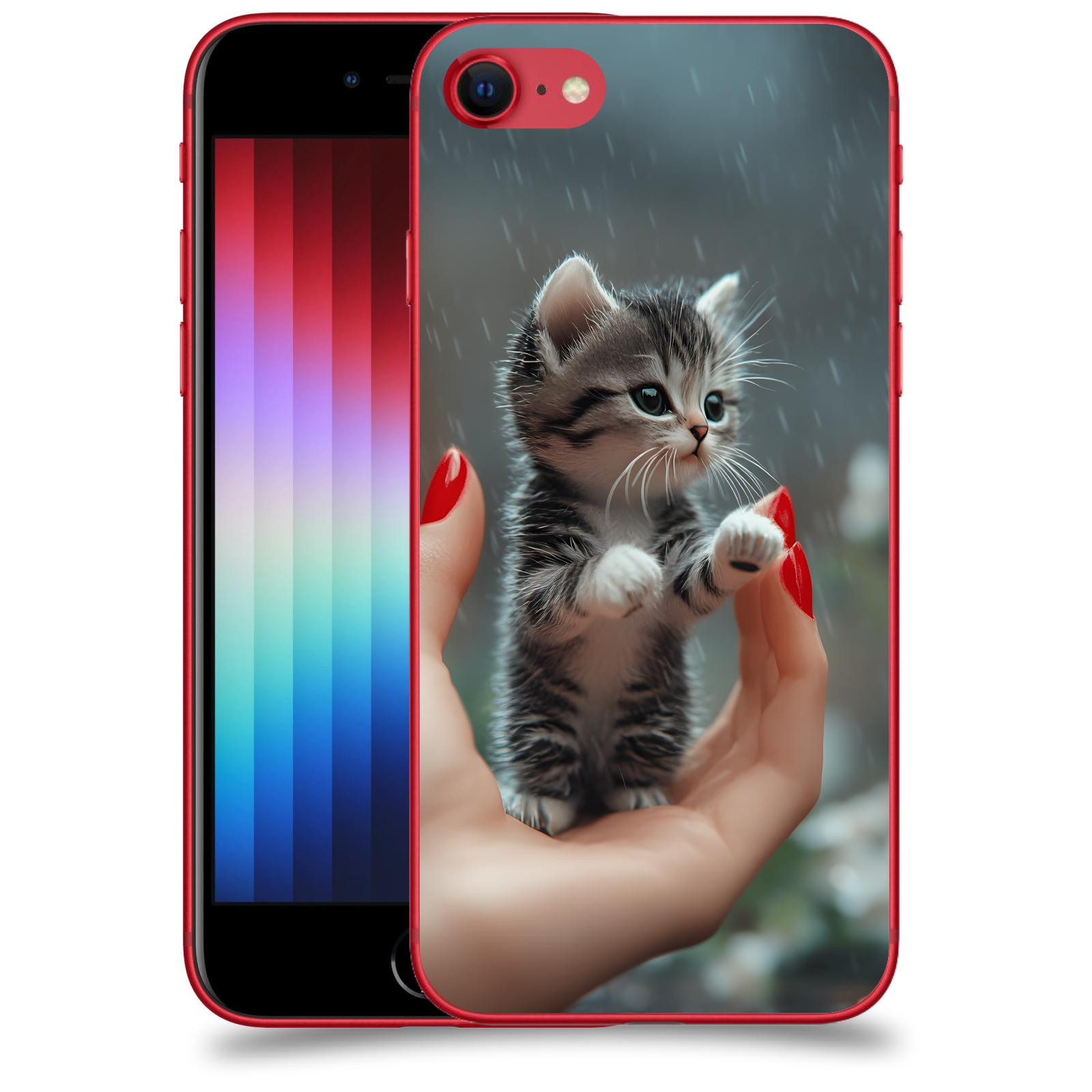 ACOVER Kryt na mobil Apple iPhone SE 2022 - Koťátko