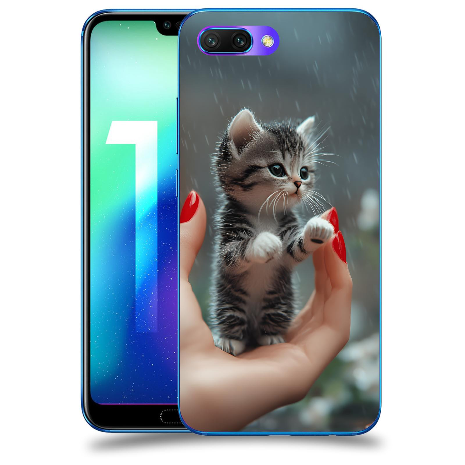 ACOVER Kryt na mobil Honor 10 - Koťátko