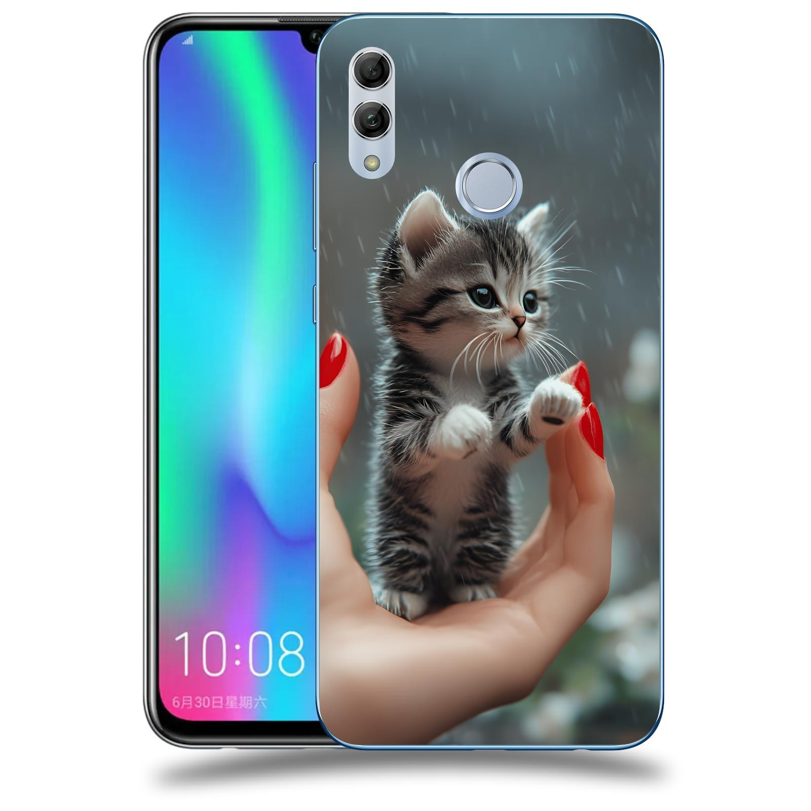 ACOVER Kryt na mobil Honor 10 Lite - Koťátko