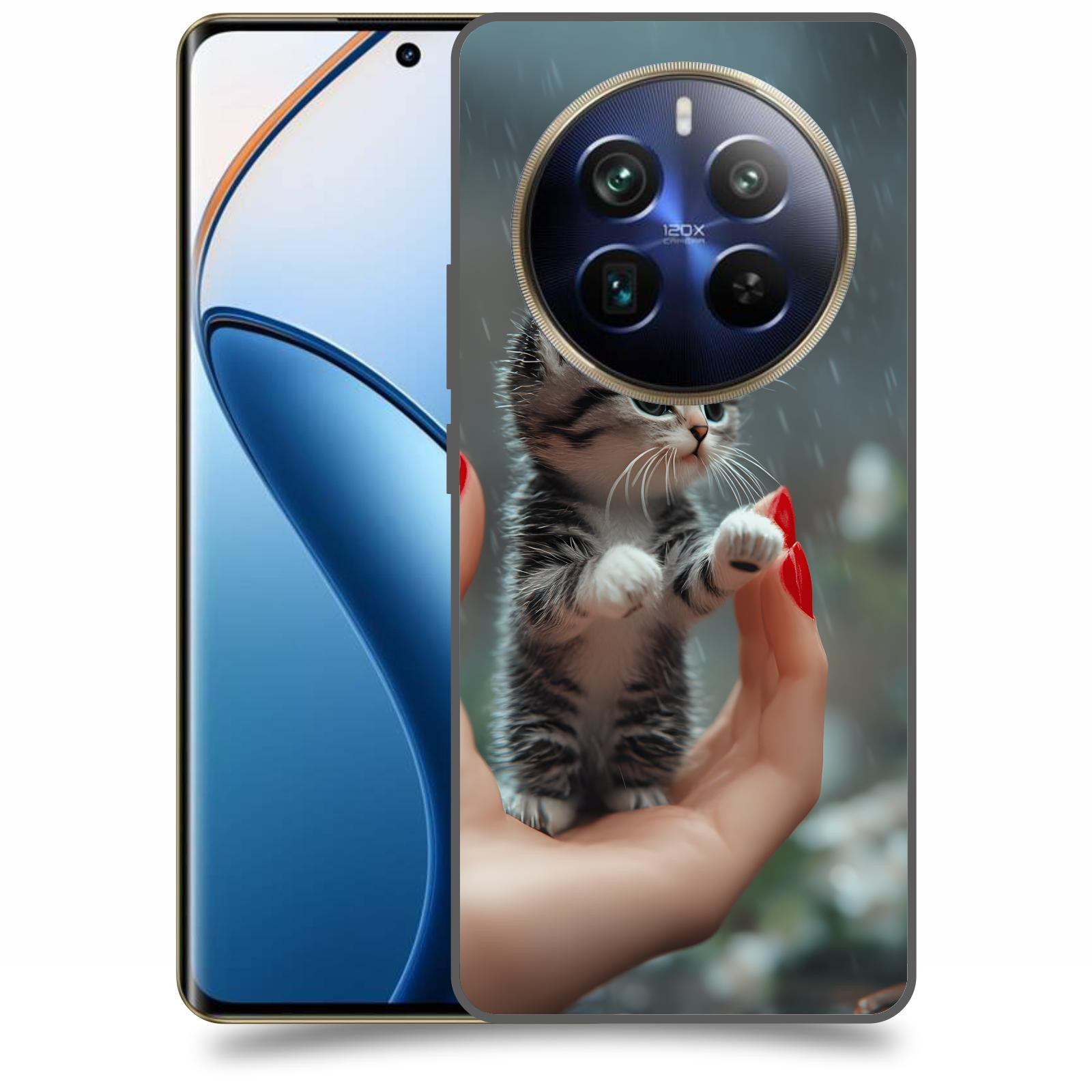 ACOVER Kryt na mobil Realme 12 pro+ 5g - Koťátko